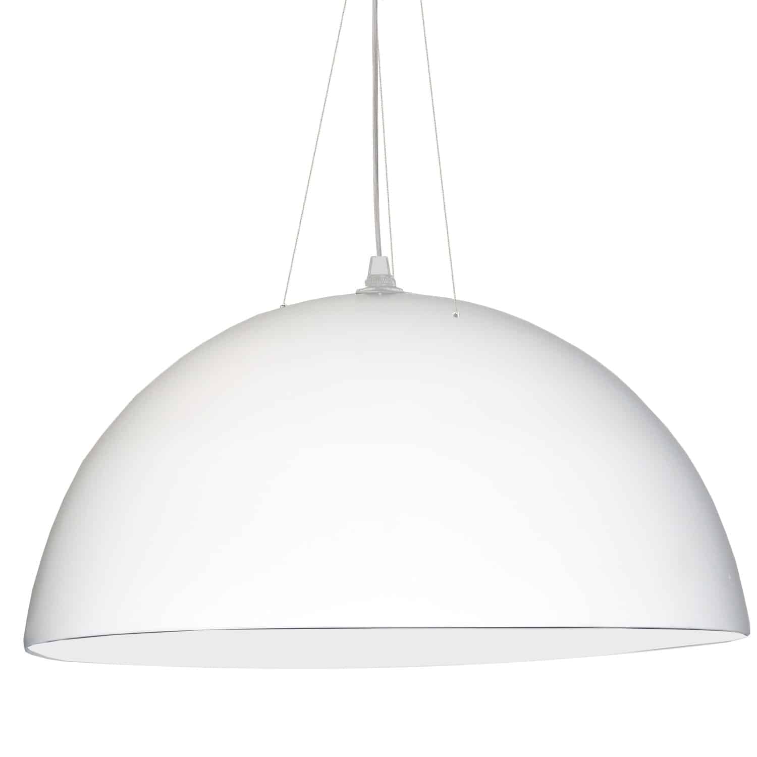 Dainolite Contemporary - 114-313P-WH - 3 Bulb Pendant, White Finish - White