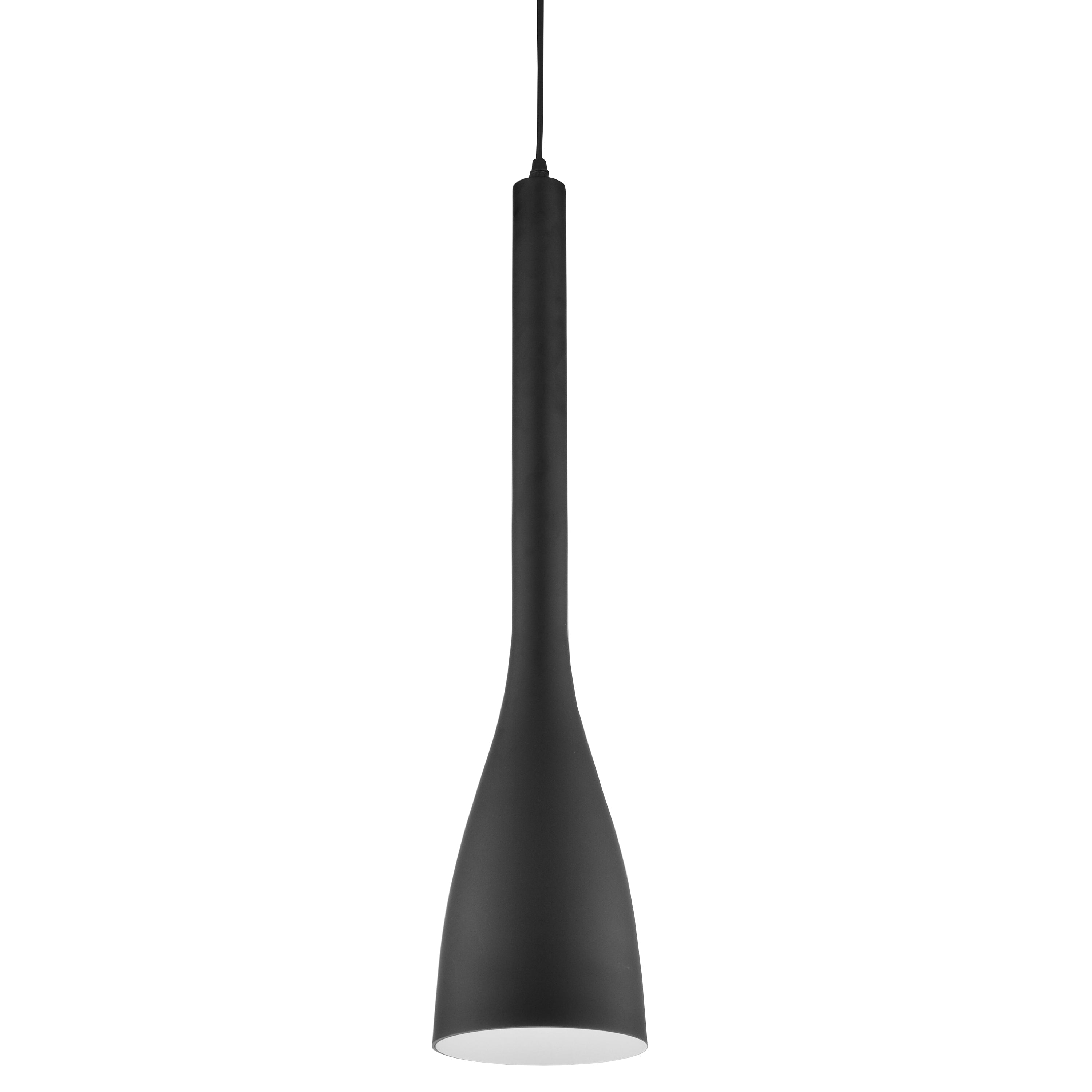 Dainolite Modern - 480-1P-BK - 1 Light Pendant, Matte Black Finish - Black