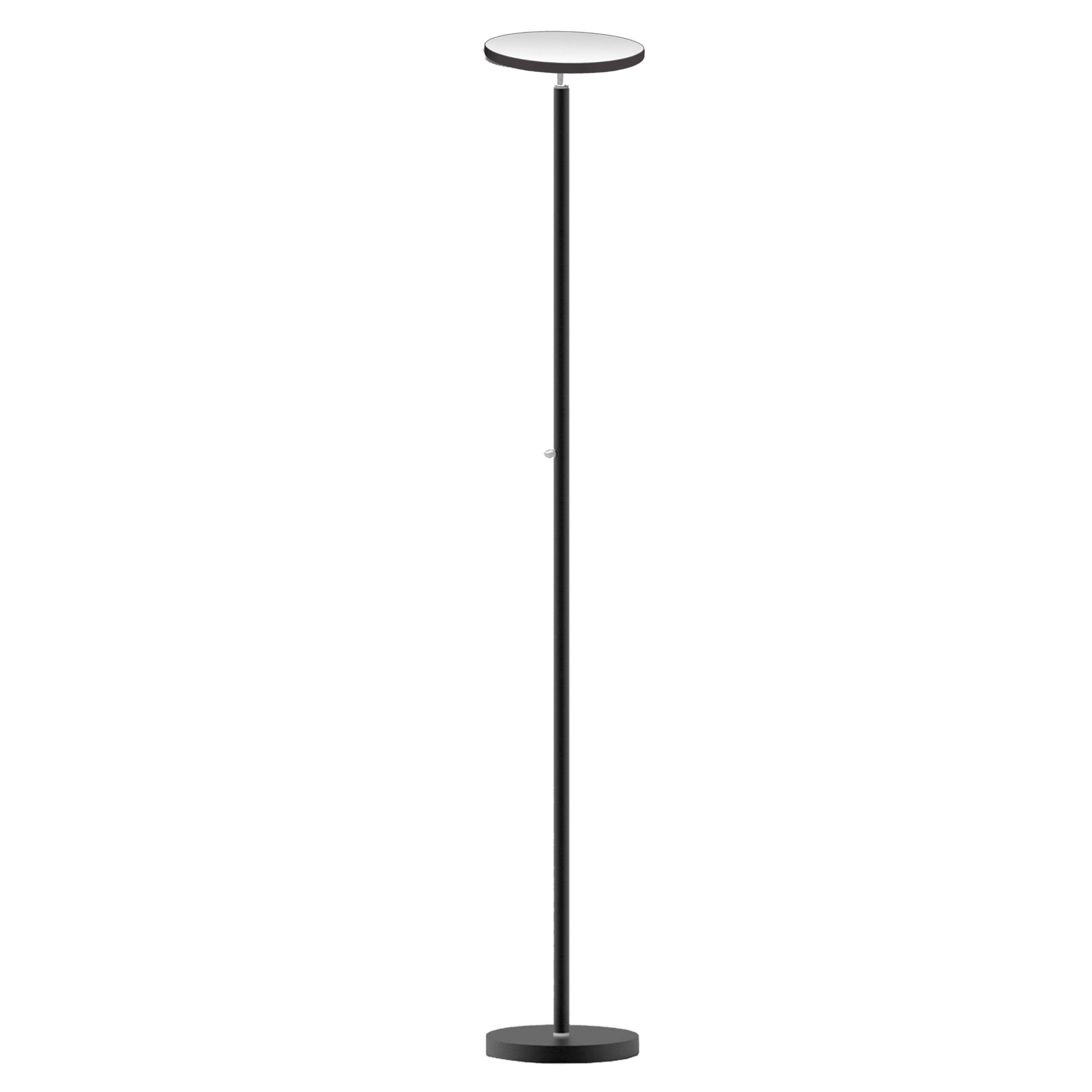 Dainolite Modern - 701LEDF-SB - LED Torchier, Sandy Black Finish - Sandy Black