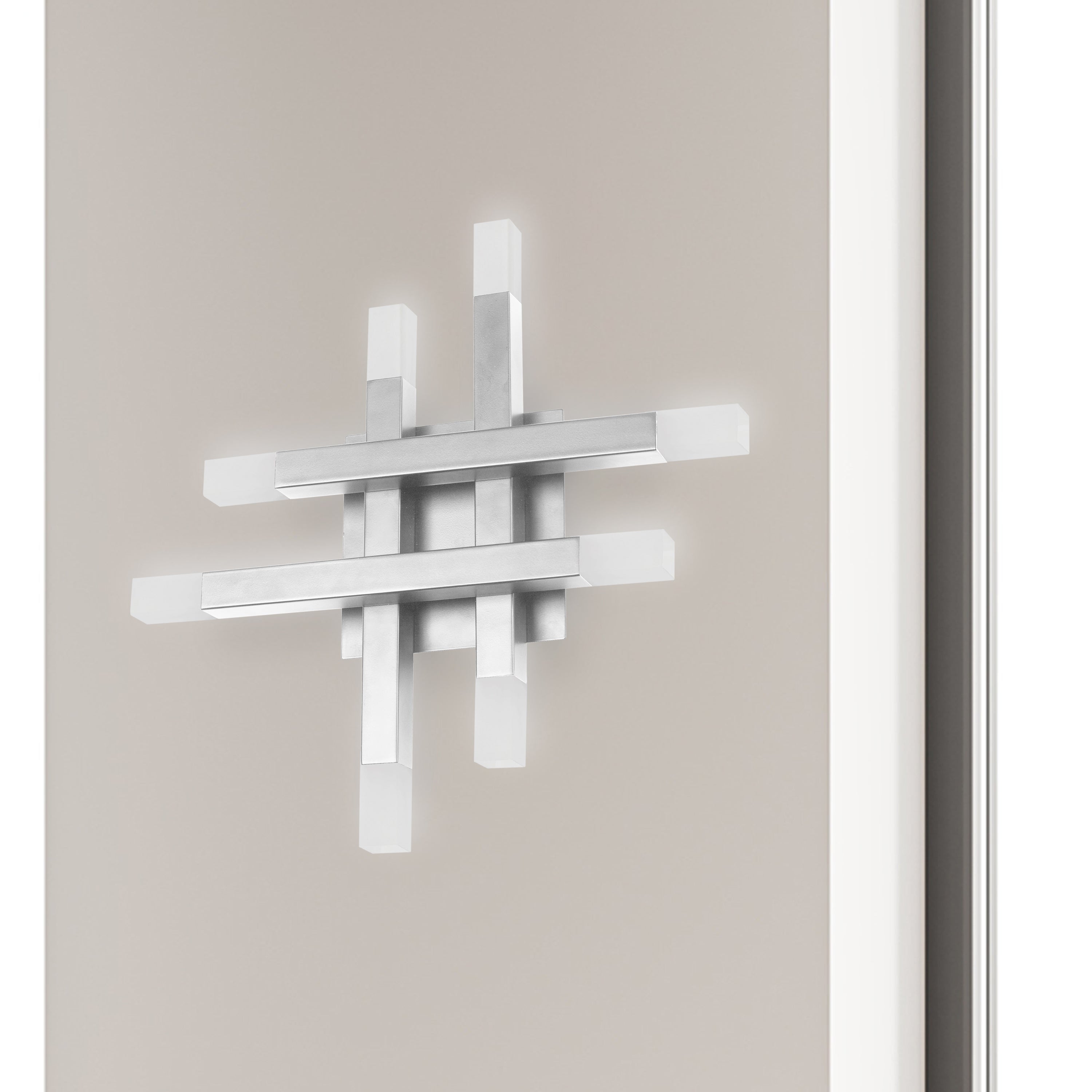 Dainolite Acasia - ACS-1432W-PC-FR - 24W Wall Sconce Polished Chrome with Frosted Acrylic Diffuser - Polished Chrome