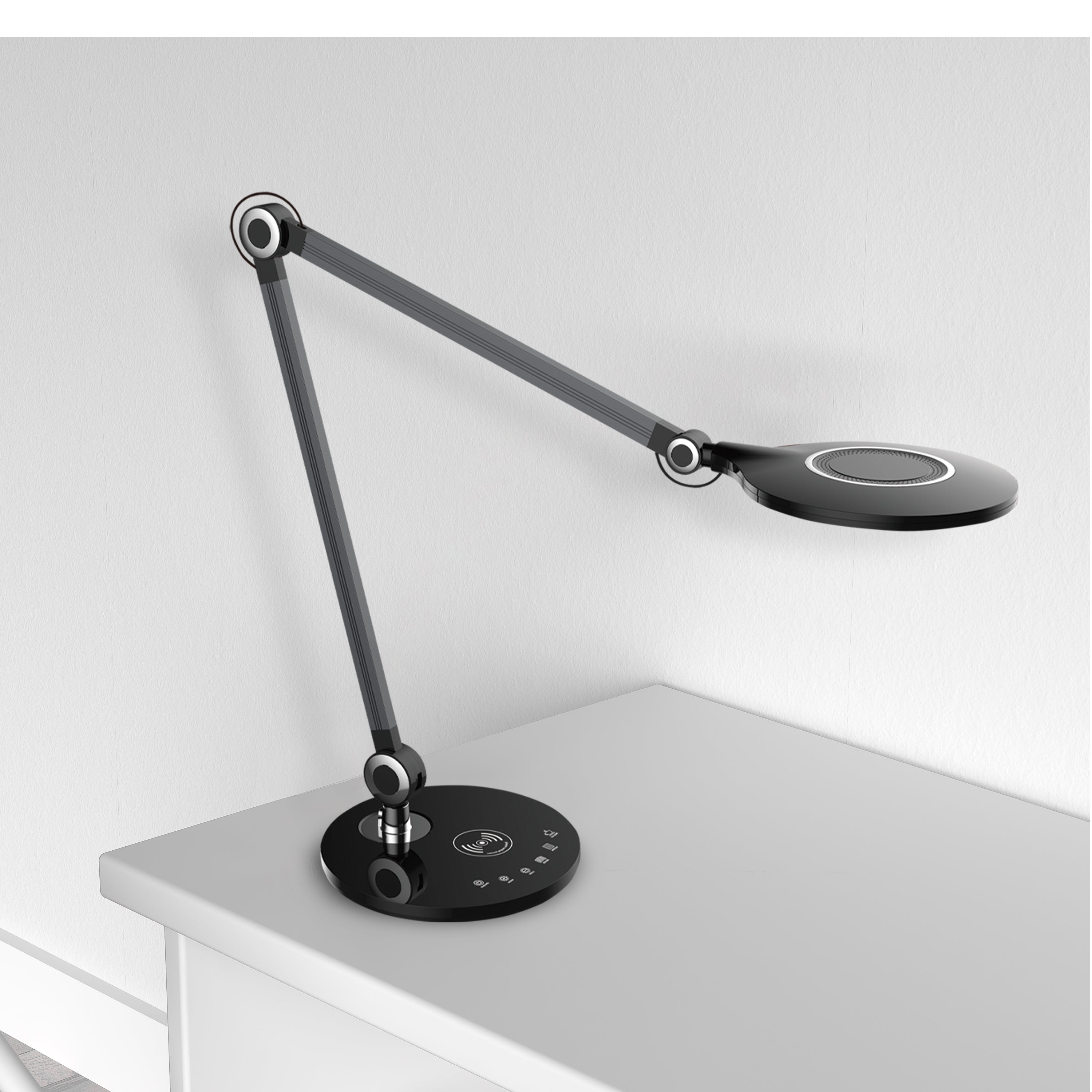 Dainolite Alina - ALA-1910LEDT-BK - 10W Black Desk Lamp - Black