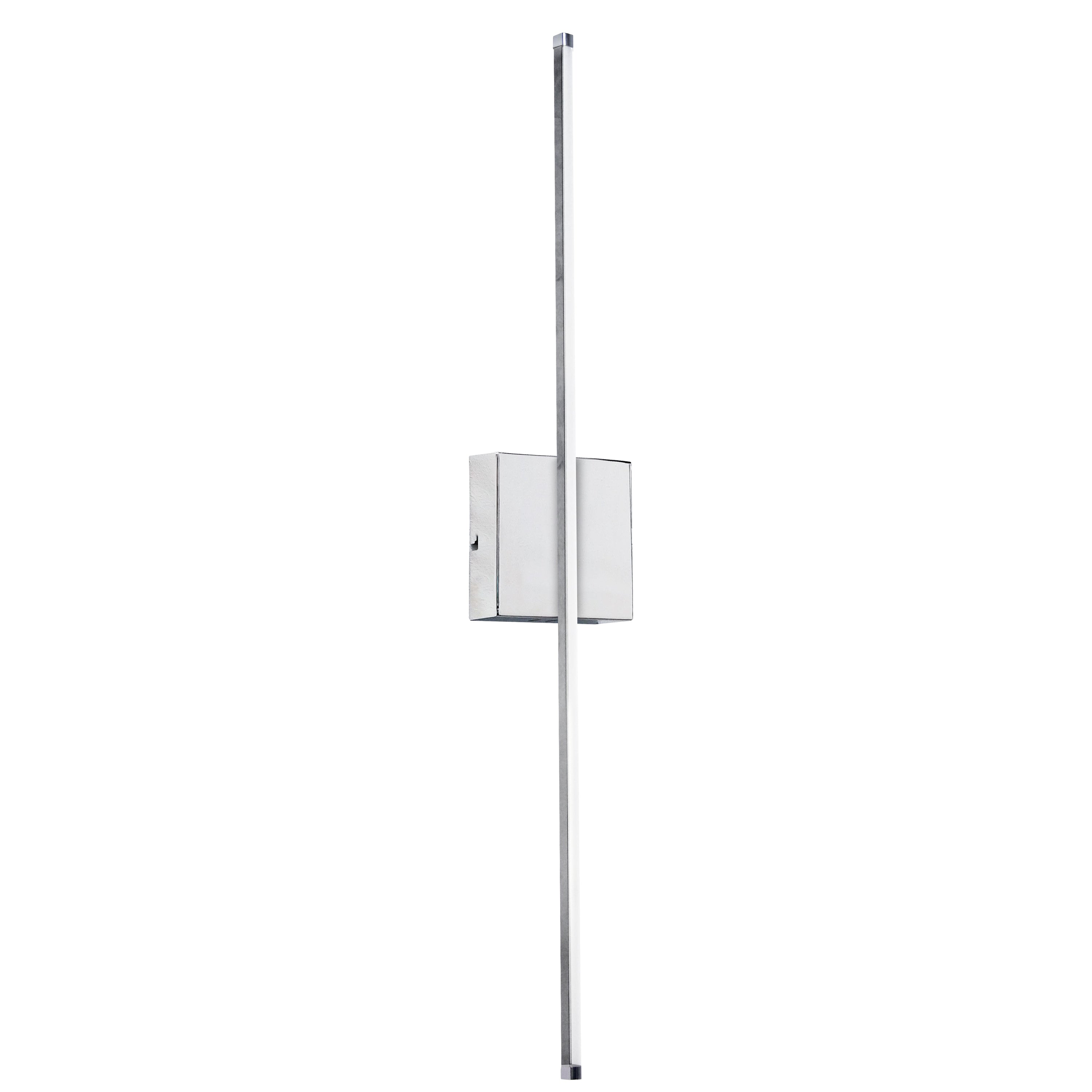 Dainolite Array - ARY-2519LEDW-PC - 19W LED Wall Sconce, Polished Chrome with White Acrylic Diffuser - Polished Chrome