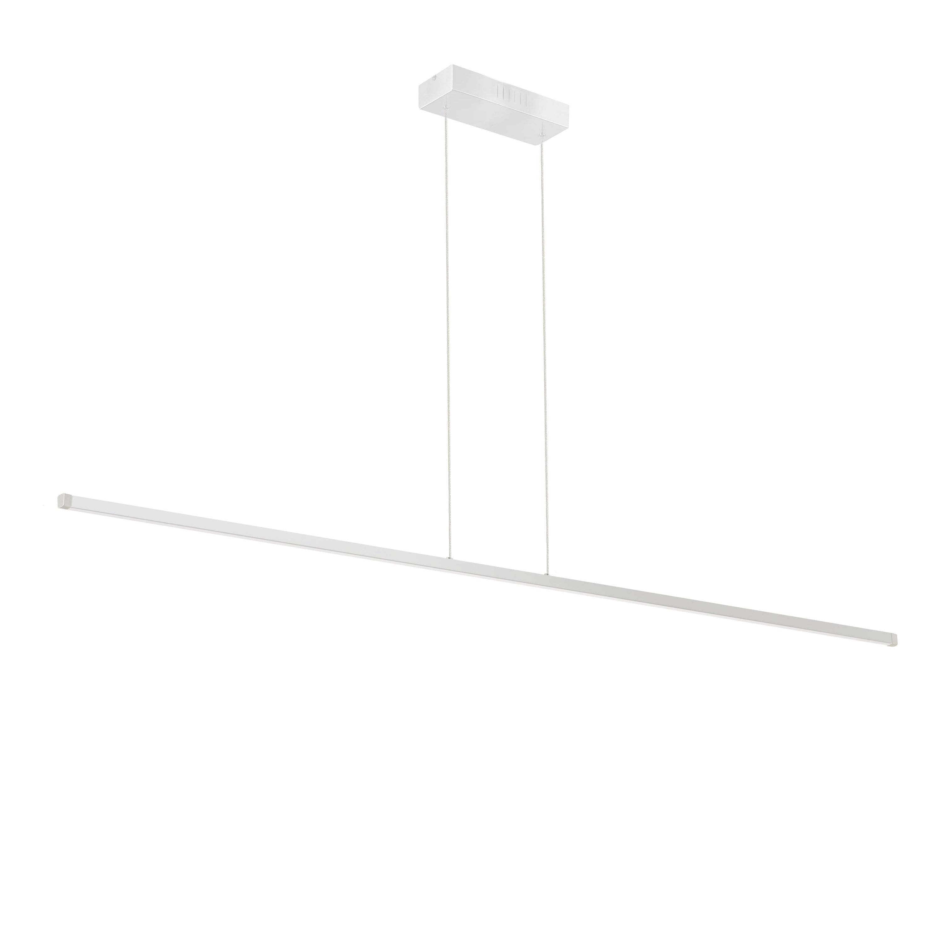 Dainolite Array - ARY-3830LEDHP-MW - 30W Horizontal Pendant, Matte White with White Acrylic Diffuser - White