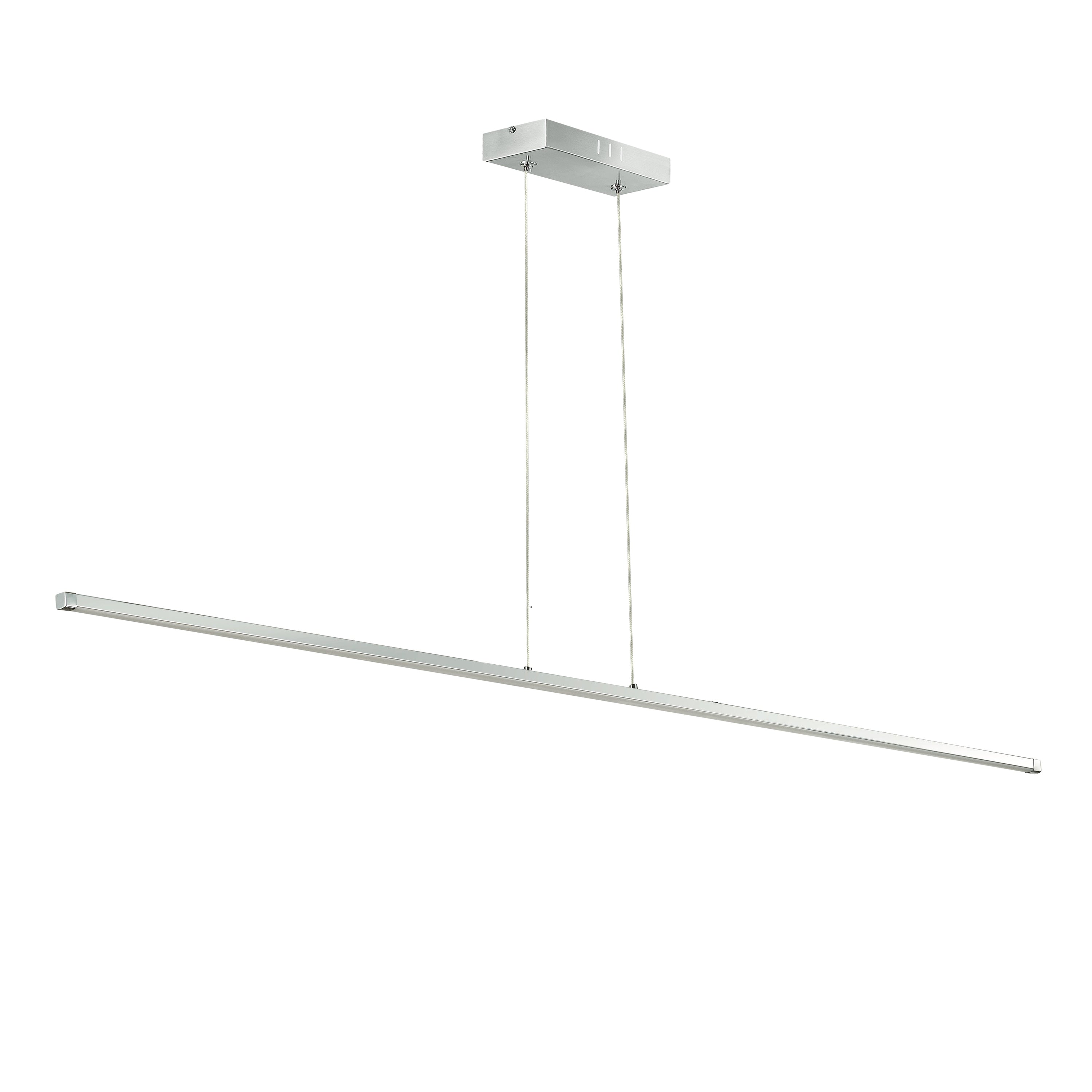 Dainolite Array - ARY-3830LEDHP-PC - 30W Horizontal Pendant, Polished Chrome with White Acrylic Diffuser - Polished Chrome