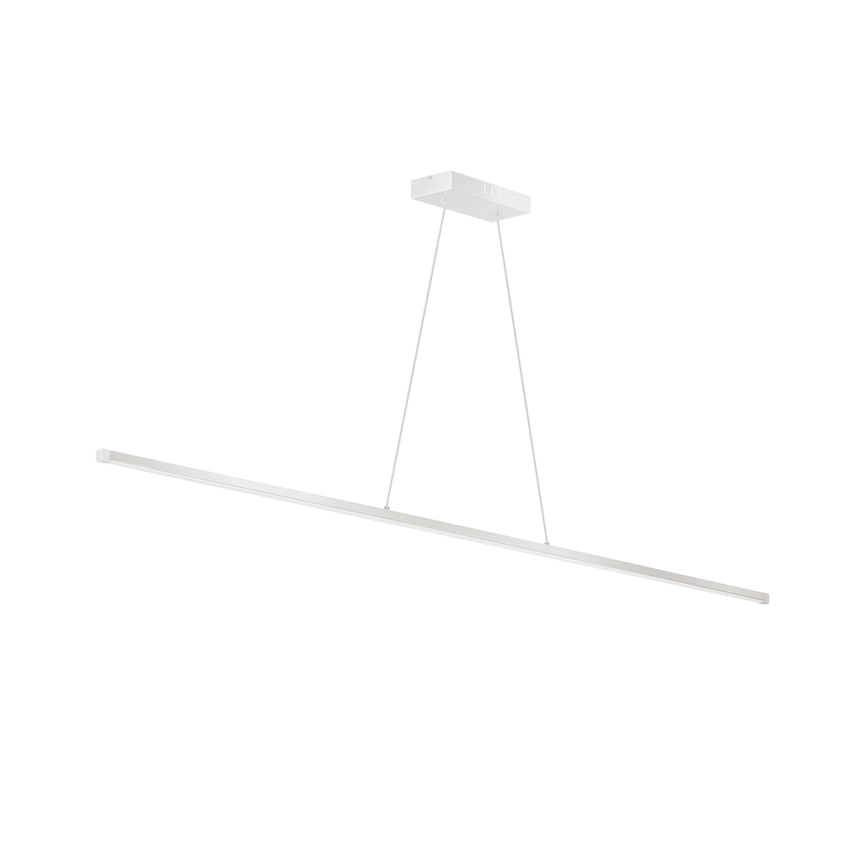 Dainolite Array - ARY-4830LEDHP-MW - 30W Horizontal Matte White Pendant w/ White Acrylic Diffuser - White