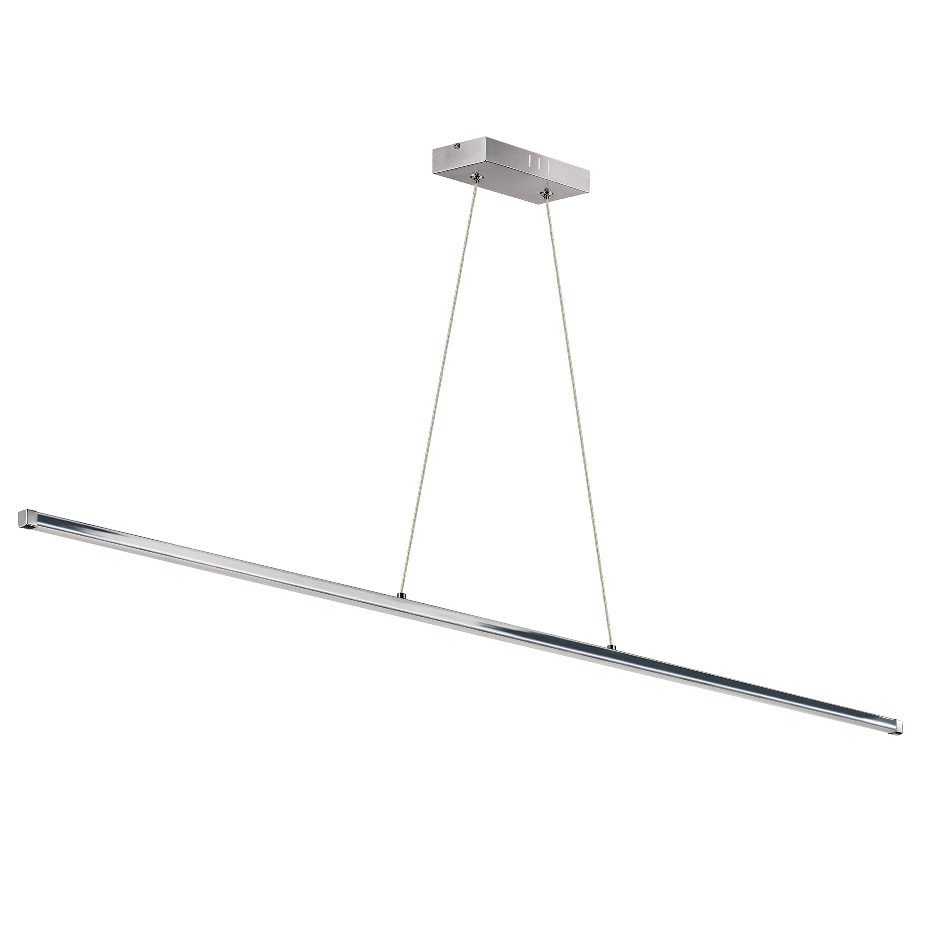 Dainolite Array - ARY-4830LEDHP-PC - 30W LED Horizontal Pendant, Polished Chrome with White Acrylic Diffuser - Polished Chrome