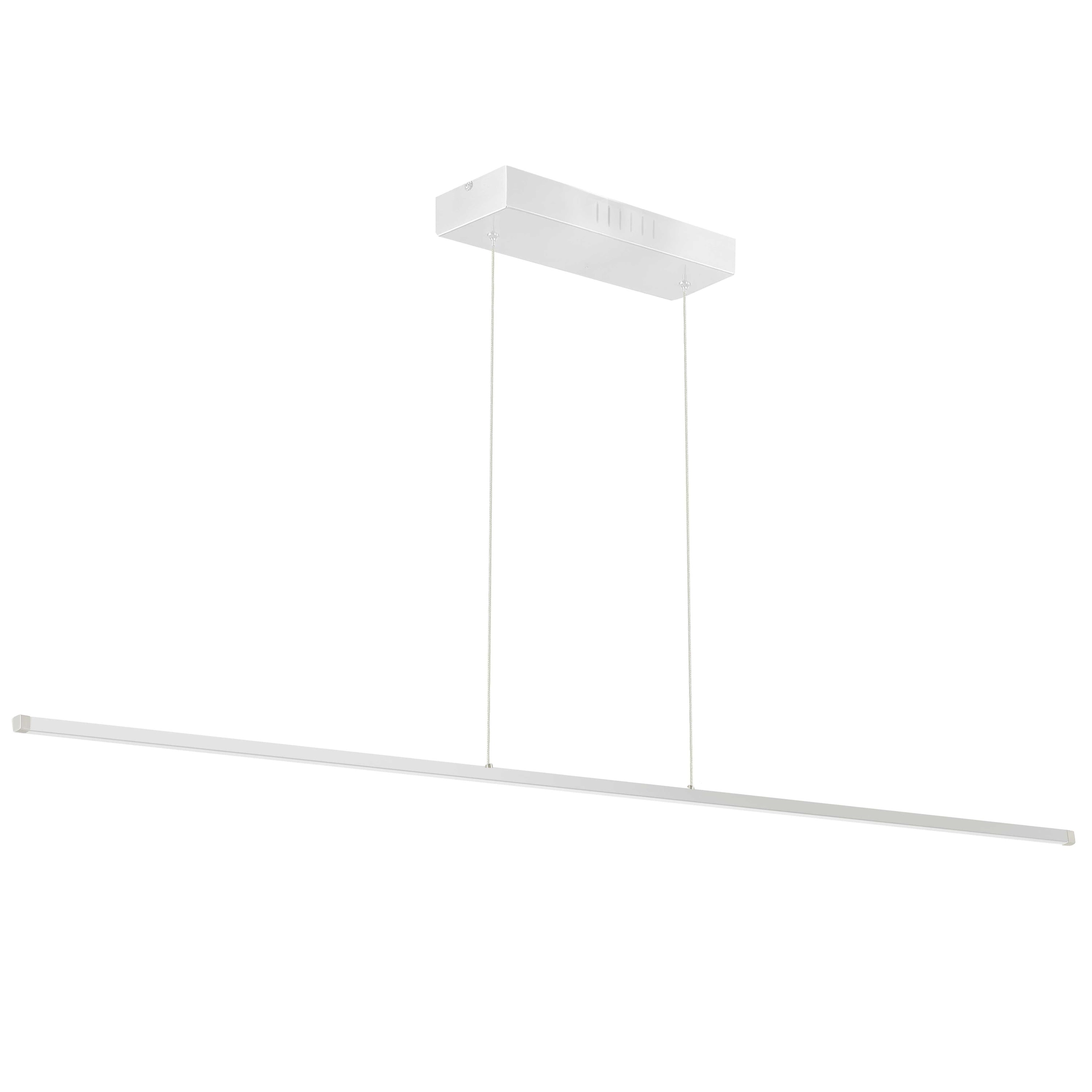 Dainolite Array - ARY-7256LEDHP-MW - 56W Horizontal Matte White Pendant w/ White Acrylic Diffuser - White