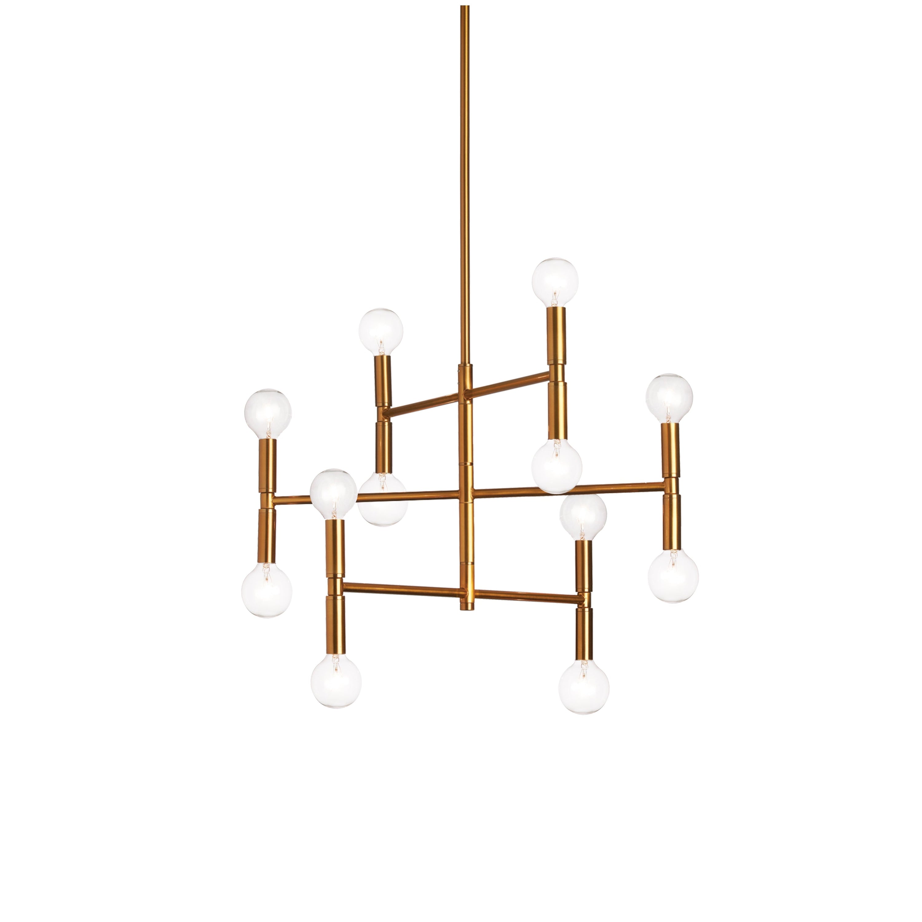 Dainolite Ava - AVA-2012C-VB - 12 Light Chandelier Fixture, Vintage Bronze Finish - Vintage Bronze