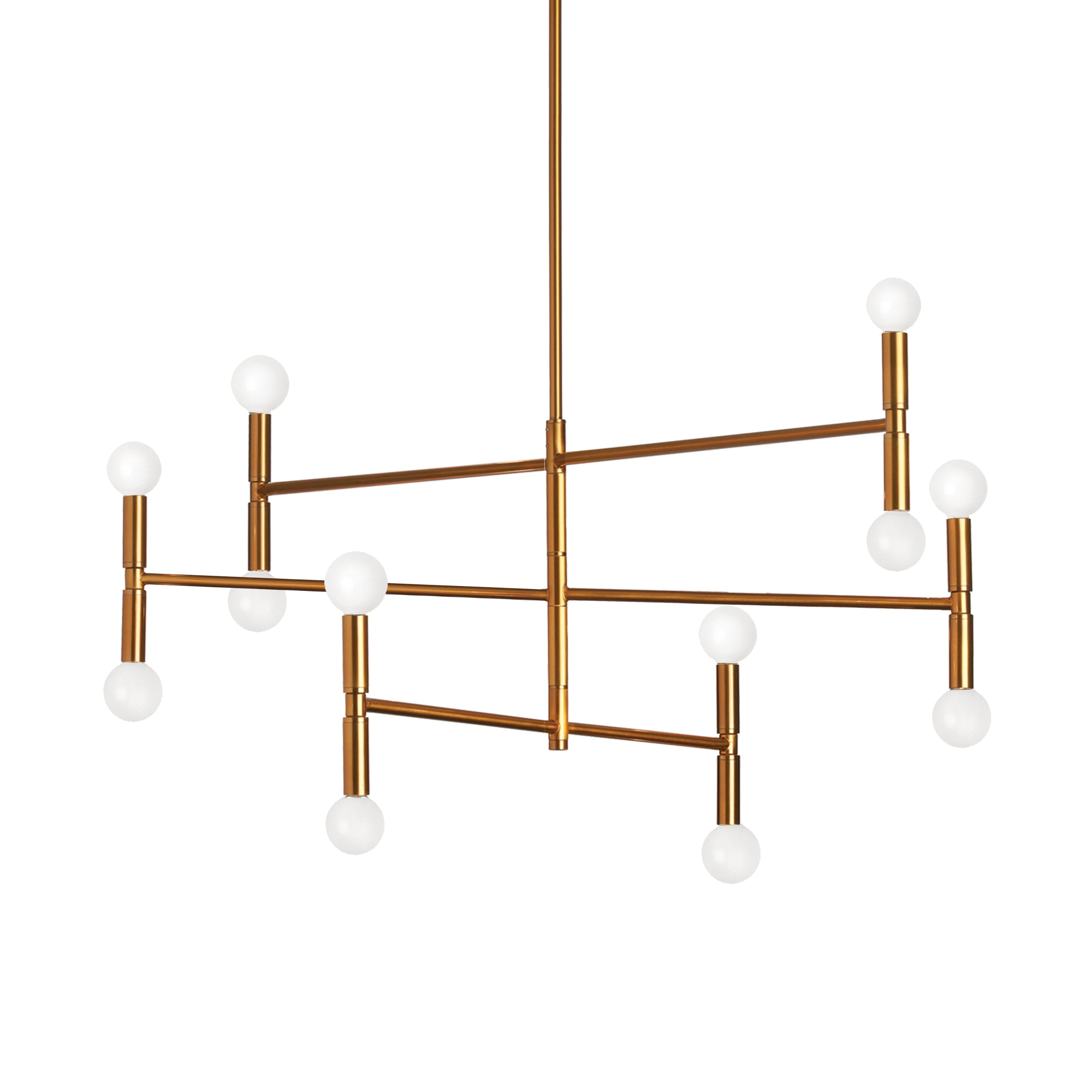 Dainolite Ava - AVA-3012C-VB - 12 Light Chandelier Fixture, Vintage Bronze Finish - Vintage Bronze