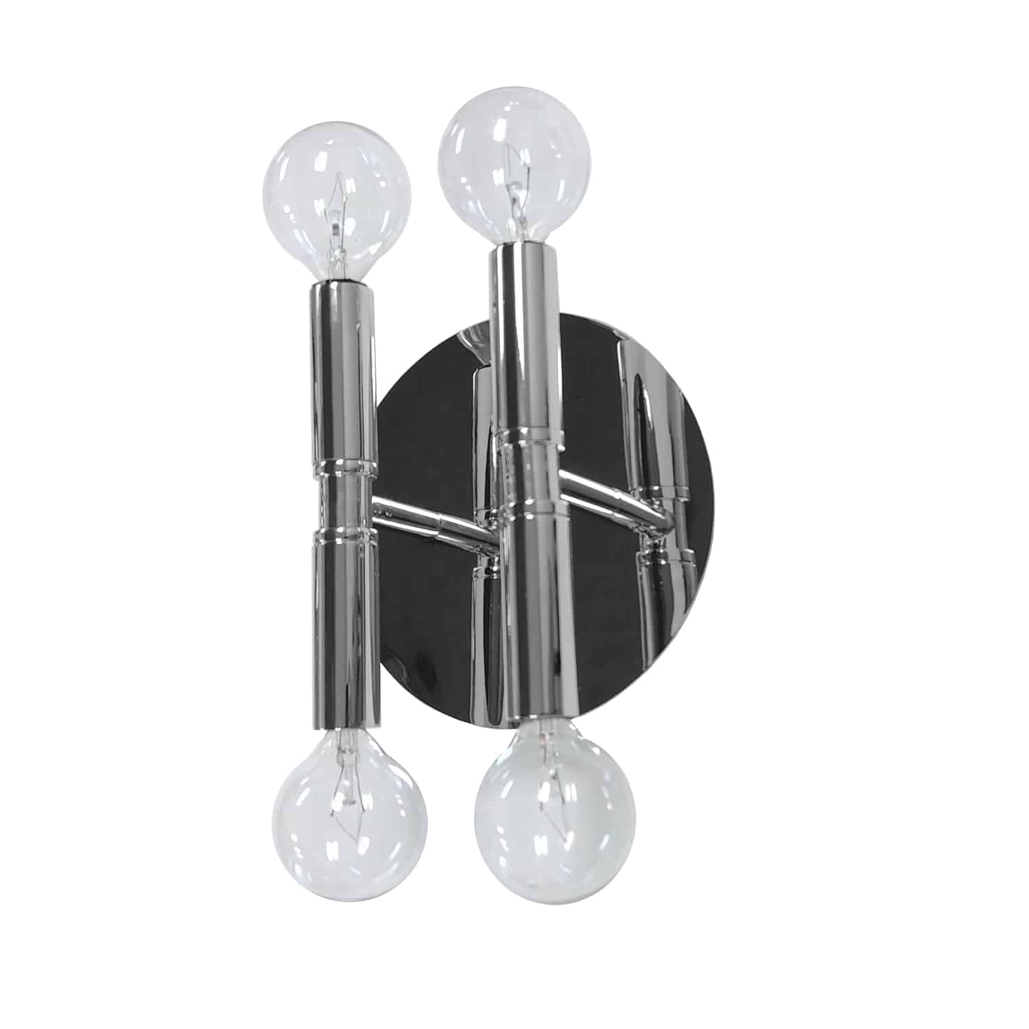 Dainolite Ava - AVA-54W-PC - 4 Light Wall Sconce, Polished Chrome - Polished Chrome