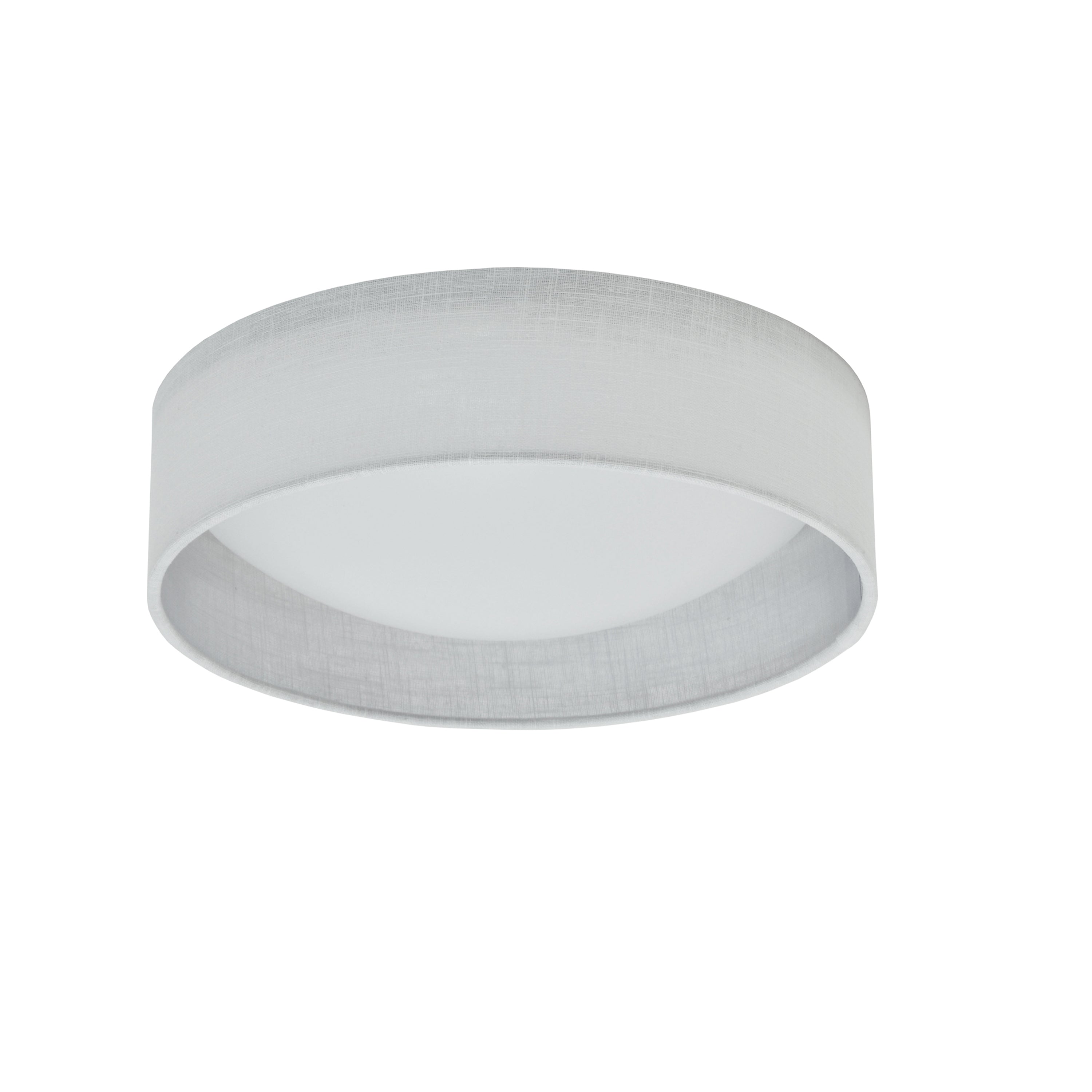 Dainolite Modern - CFLD-1114-2400 - LED Flush Mount, Satin Chrome Finish, White Shade - White