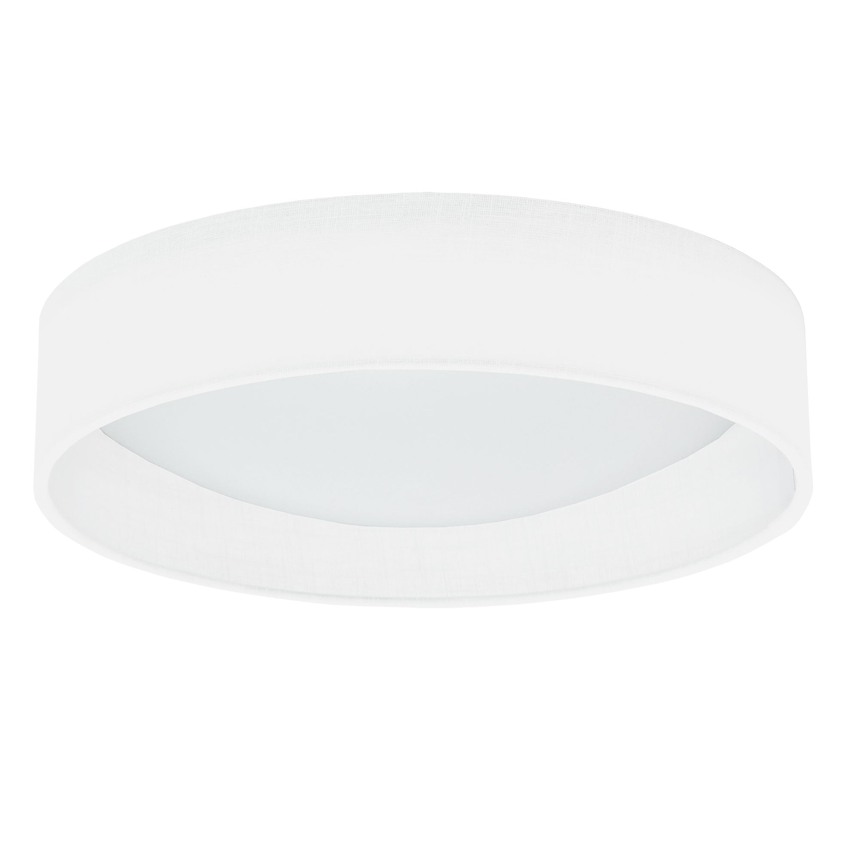 Dainolite Modern - CFLD-1522-198F - LED Flush Mount, Satin Chrome Finish, Eggshell Shade - Eggshell