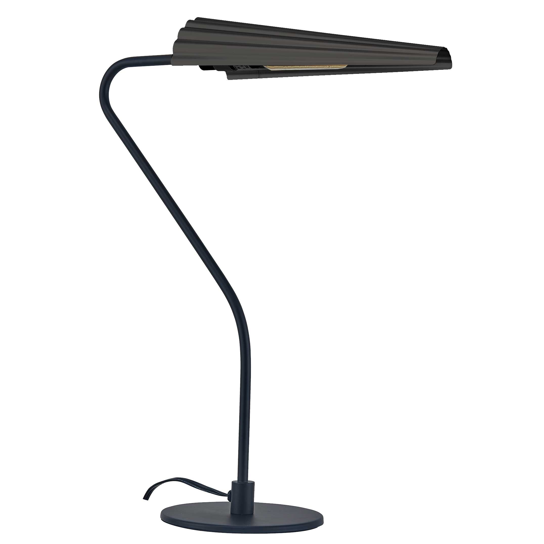 Dainolite Cassie - CSE-211T-MB - 1 Light Cassie Table Lamp Matte Black w/ a Matte Black Shade - Matte Black