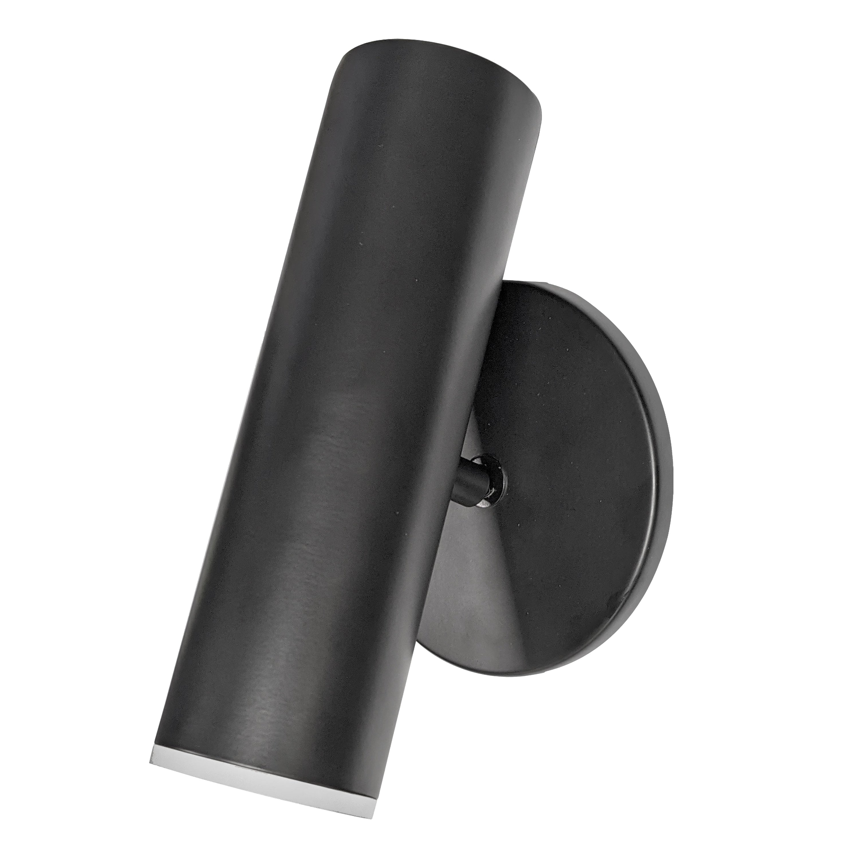 Dainolite Constance - CST-106LEDW-MB - 6W Wall Sconce, Matte Black with Frosted Acrylic Diffuser - Black