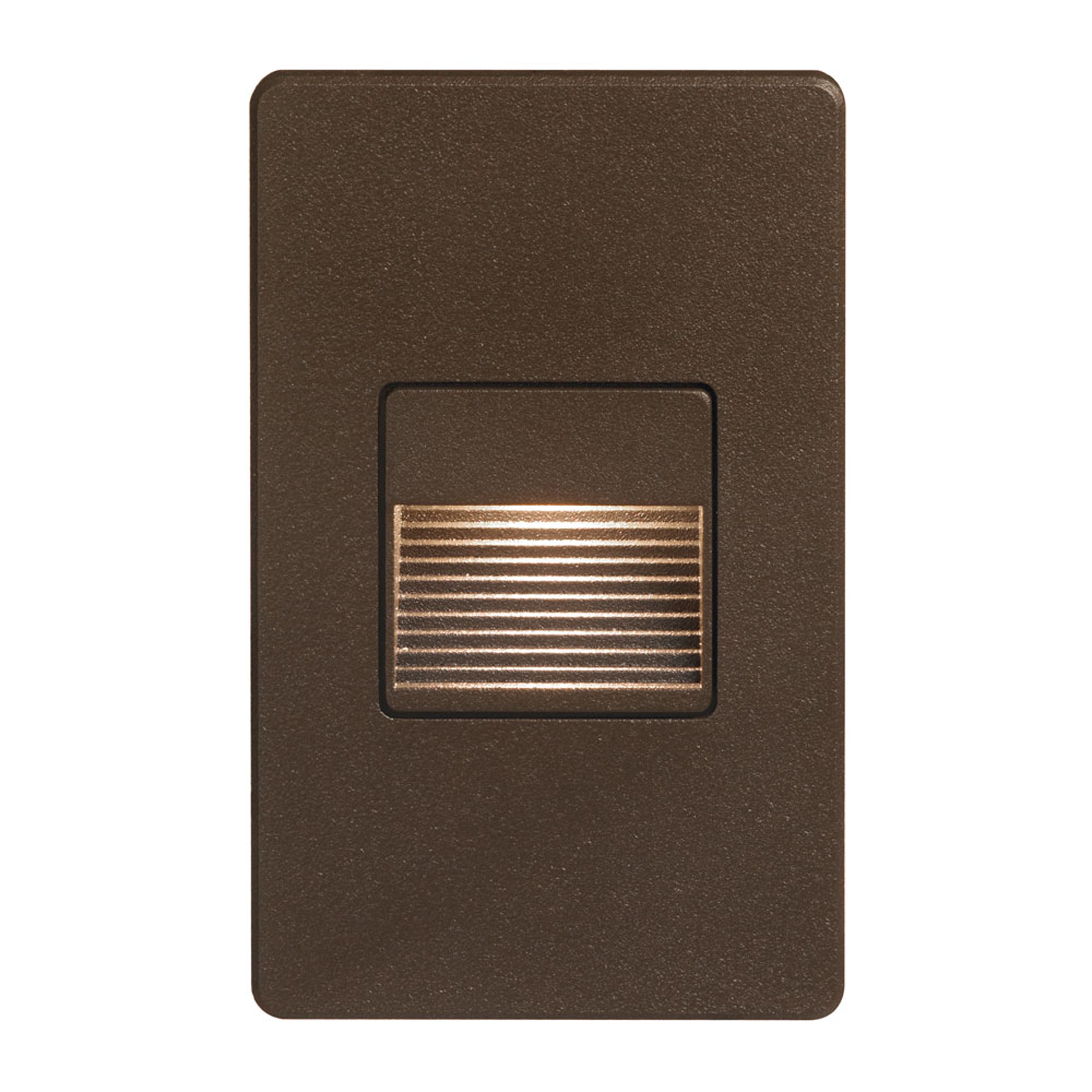 Dainolite LED - DLEDW-200-BZ - 120VAC input, L125mmxW78mmxH37mm, 2700K, 3.3W IP65, Bronze Wall LED Light - Bronze