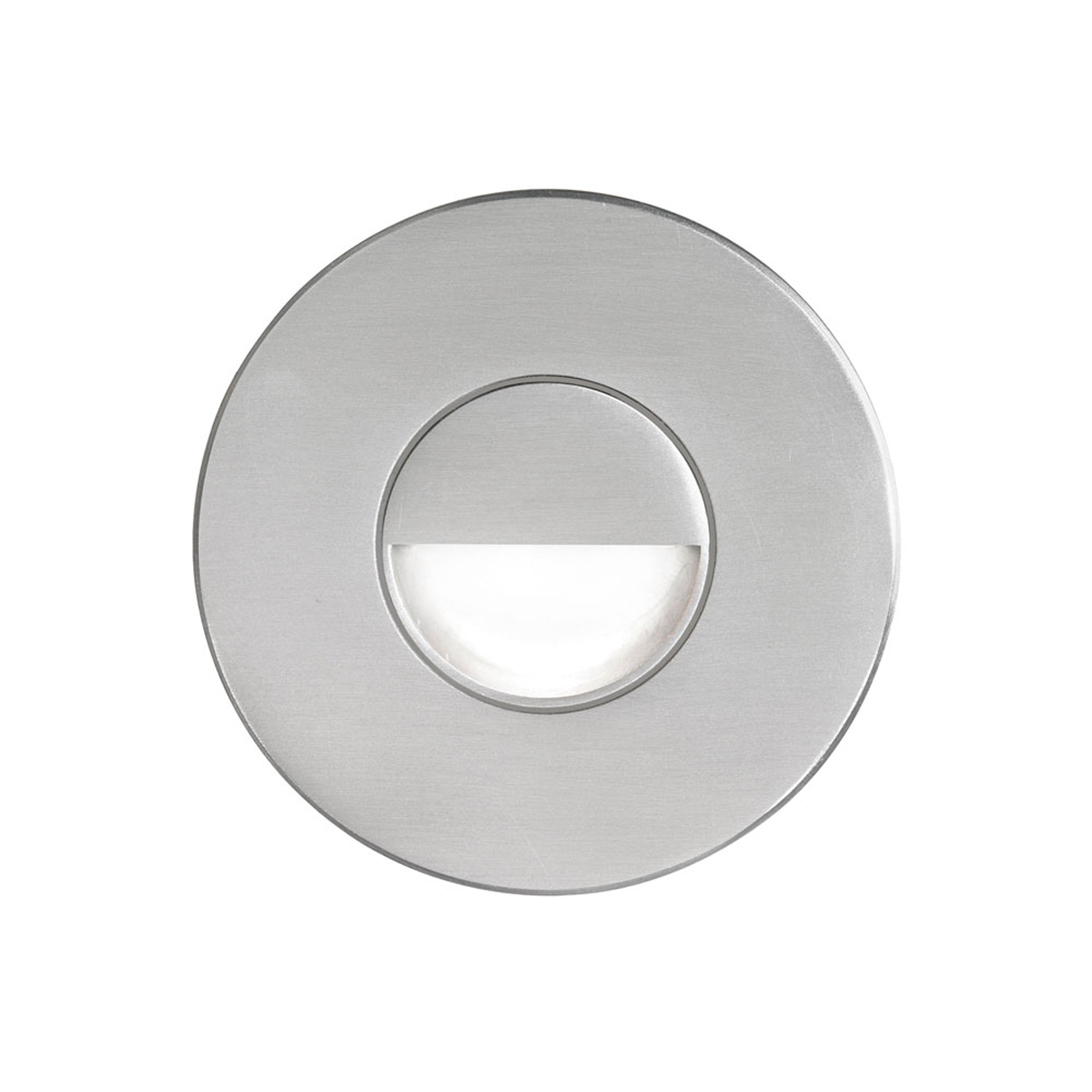 Dainolite LED - DLEDW-300-BA - 120VAC input, Ø88xH82mm, 2700K, 3.3W IP65, Brushed Aluminum Wall LED Light. - Silver