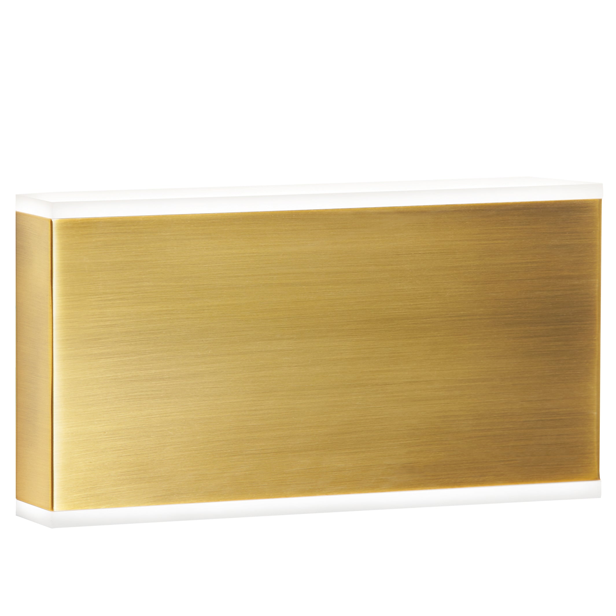 Dainolite Emery - EMY-105-20W-AGB - 20W Wall Sconce, Aged Brass with Frosted Acrylic Diffuser - Aged Brass