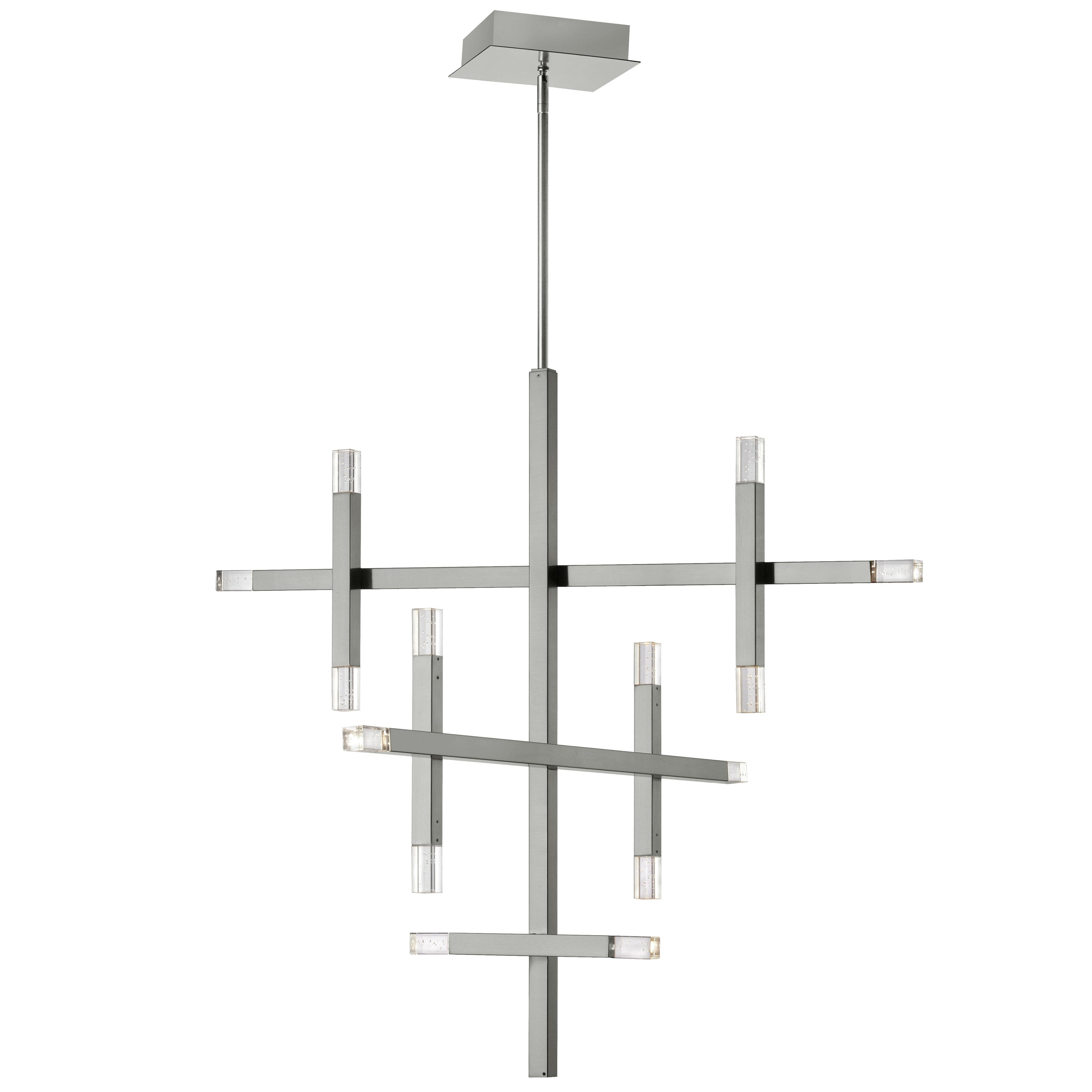 Dainolite Francesca - FCS-3656C-PC - 42W Polished Chrome Chandelier Fixture w/ Acrylic Diffuser - Polished Chrome