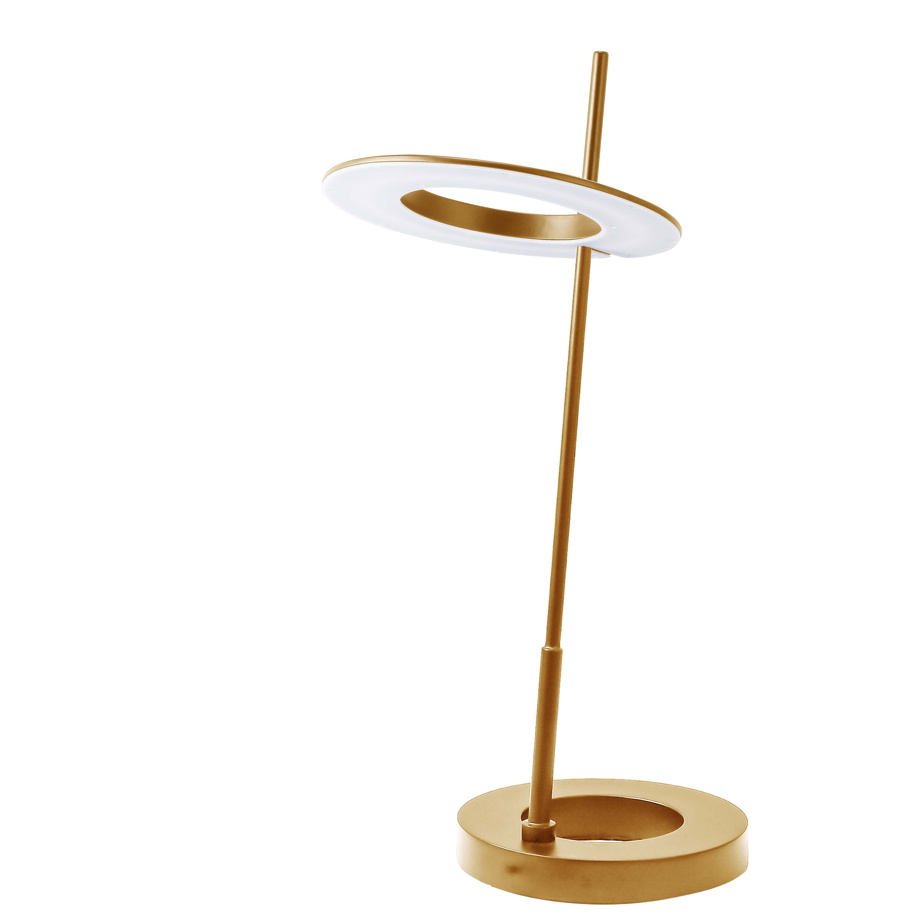 Dainolite FLY-2211LEDT-AGB 11W Table Lamp Aged Brass