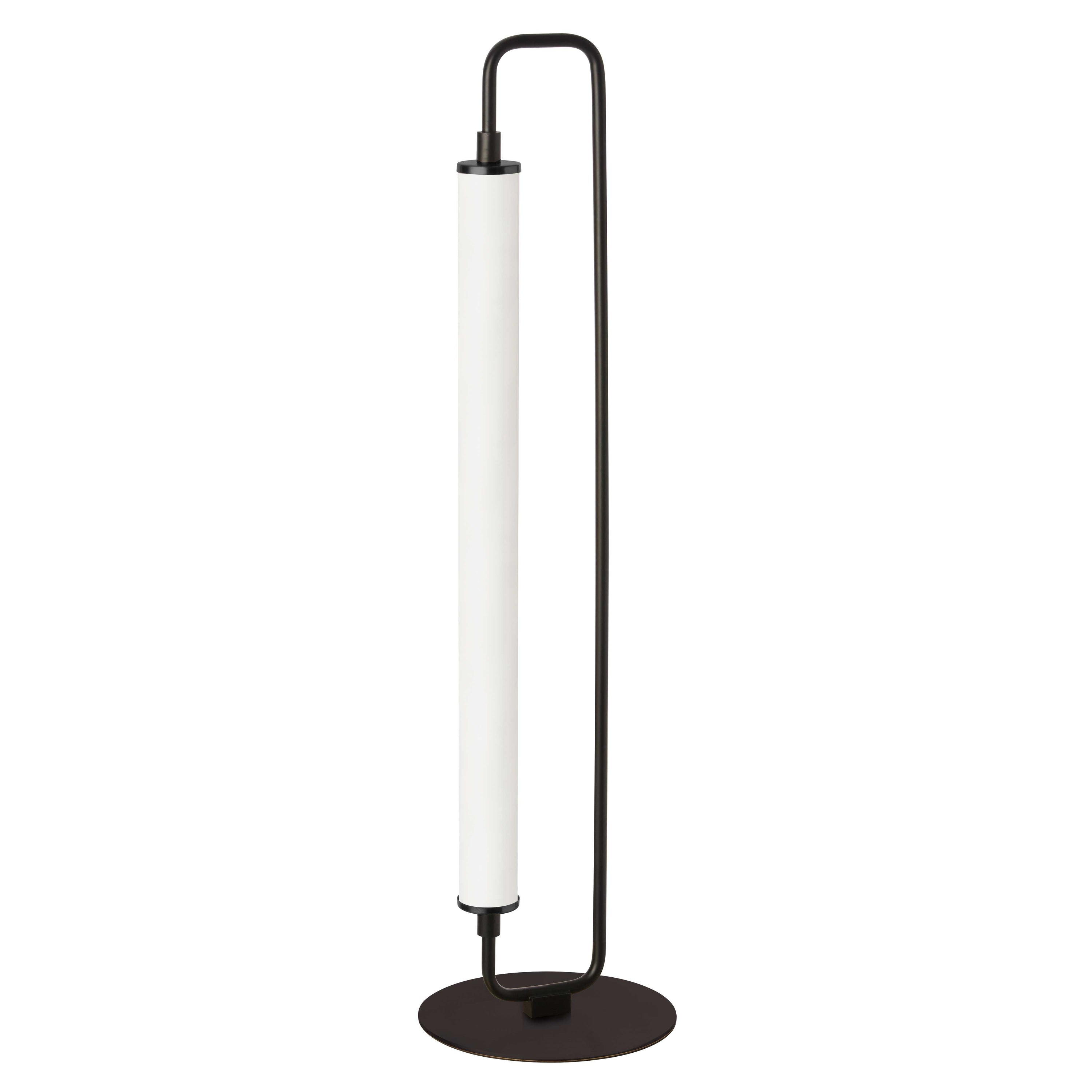 Dainolite Freya - FYA-2620LEDT-MB - 1 Light LED Freya Table Lamp Matte Black w/ White Acrylic - Matte Black