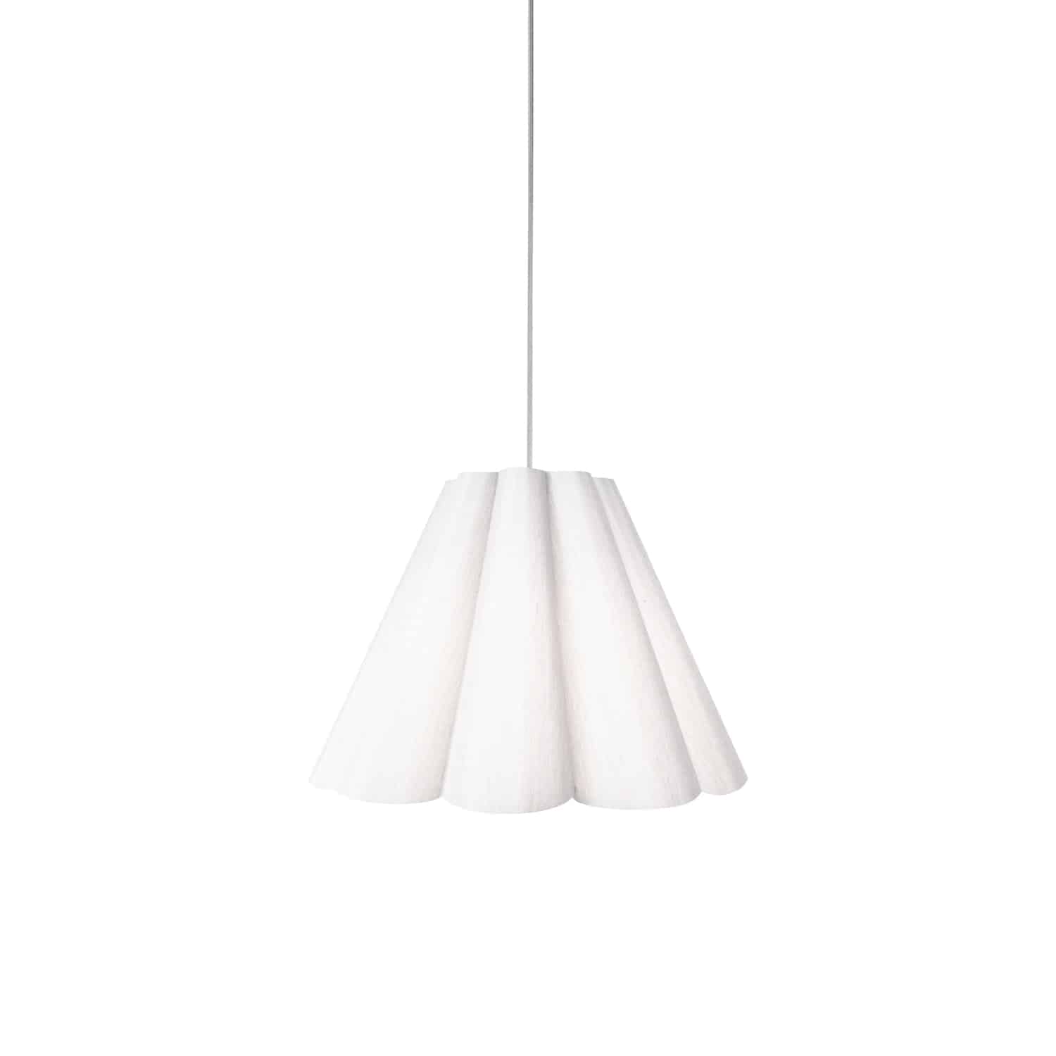 Dainolite Kendra - KEN-S-790 - 4 Light Kendra Pendant JTone White, Small Polished Chrome - White