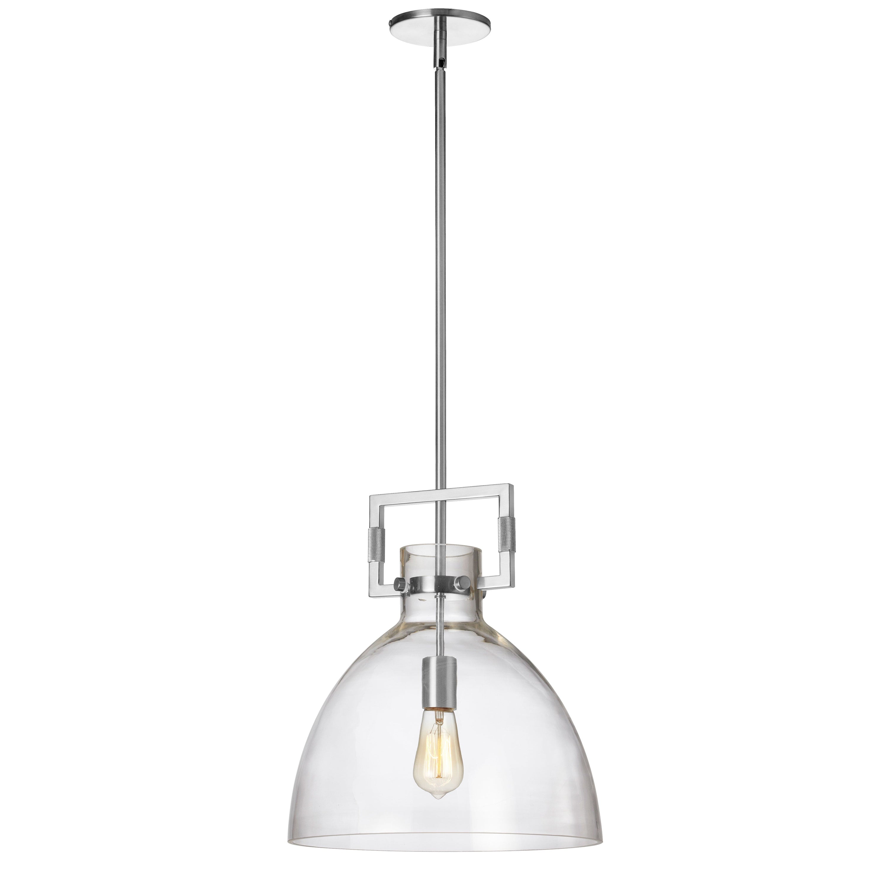 Dainolite Liberty - LBY-141P-PC - 1 Light Polished Chrome Pendant - Clear