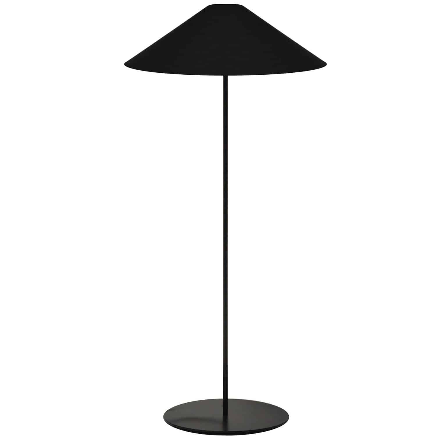 Dainolite Maine - MM241F-BK-797 - 1 Light Trapezoid Floor Lamp - Black