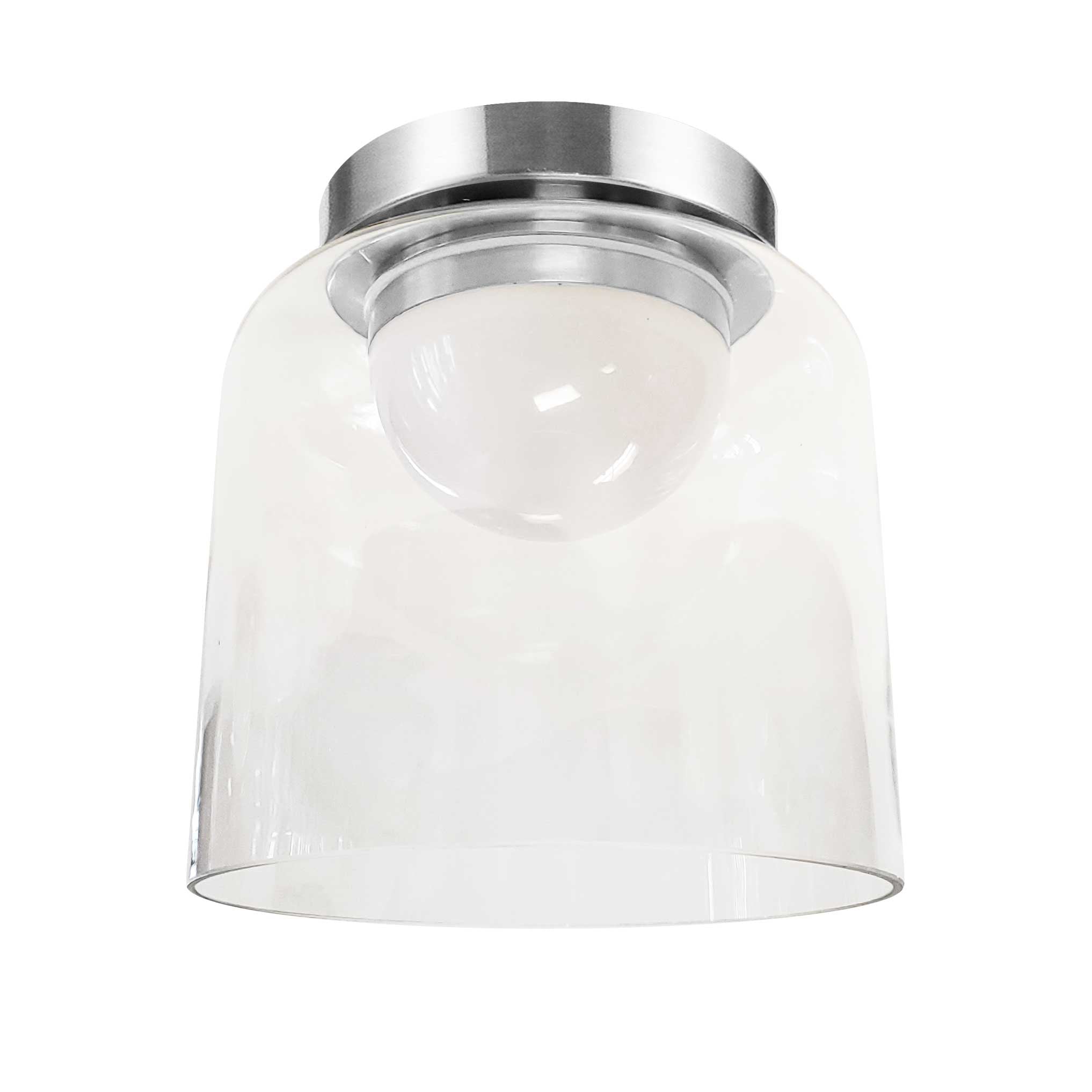 Dainolite Nadine - NAD-810LEDFH-PC - 10W LED Nadine Flush Mount Polished Chrome w/ Clear Glass - Clear