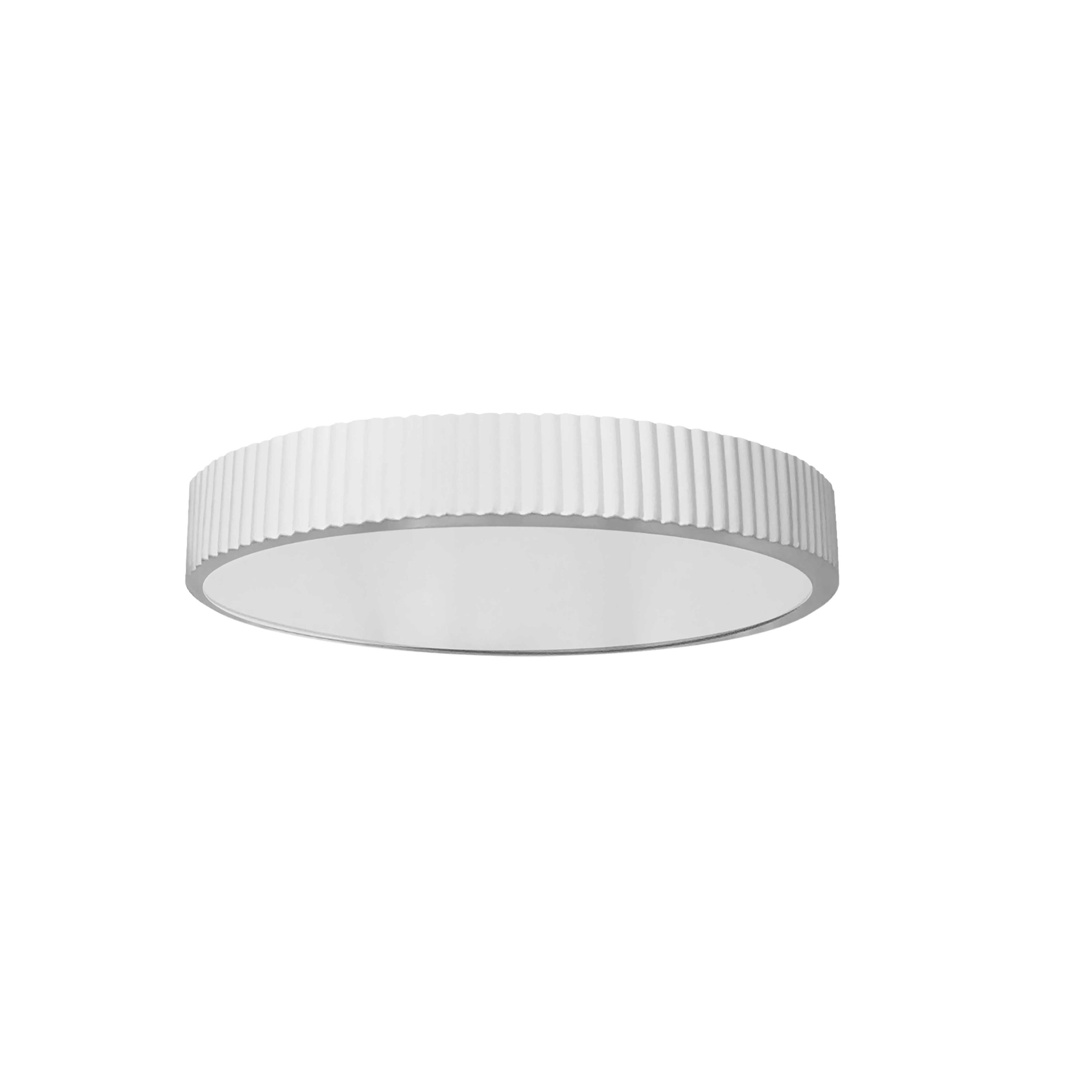 Dainolite Nabisco - NBO-1830LEDFH-MW - 30W LED Flush mount, Matte White with White Acrylic Diffuser - White