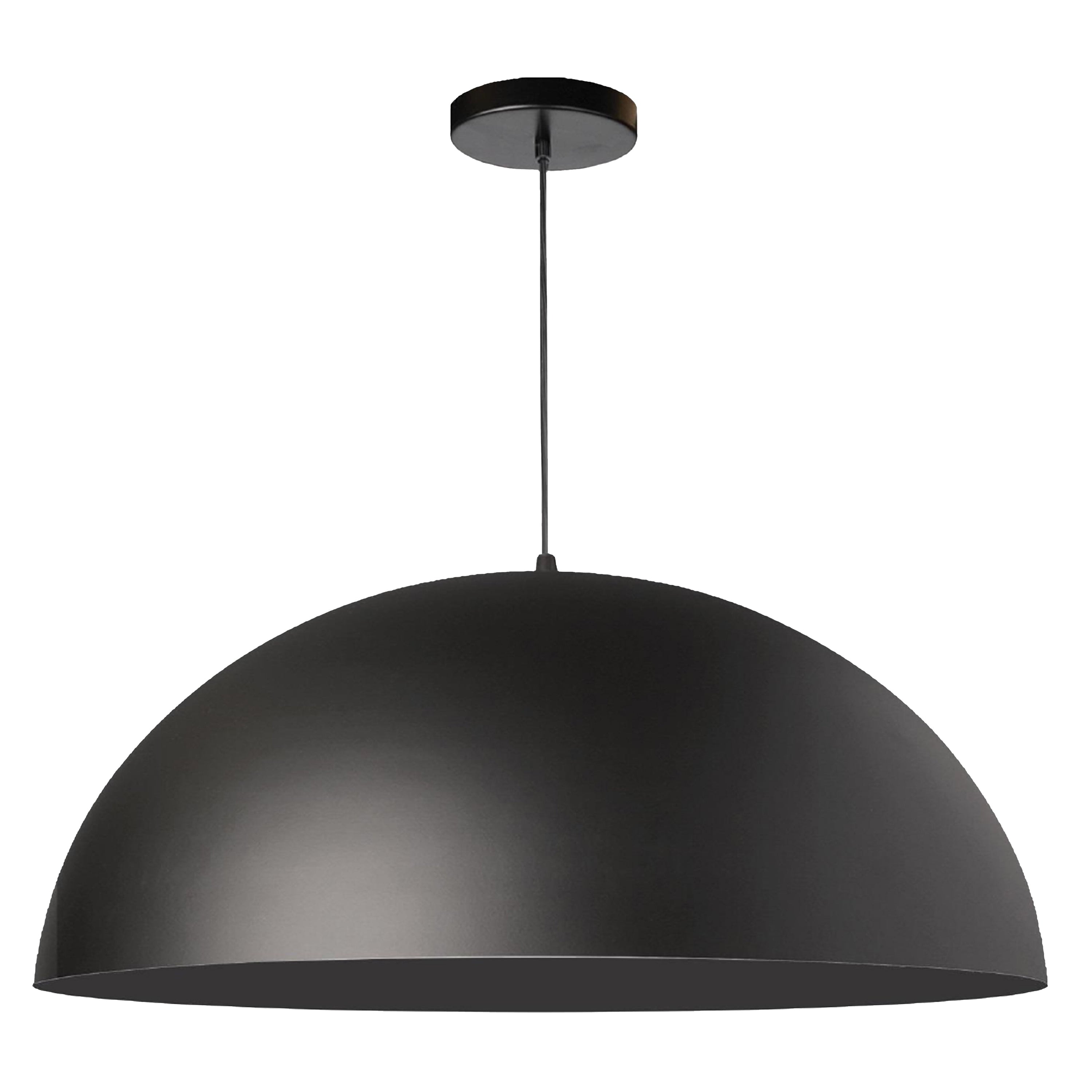 Dainolite Ofelia - OFE-201P-MB-MB - 1 Light Pendant, Matte Black - Black