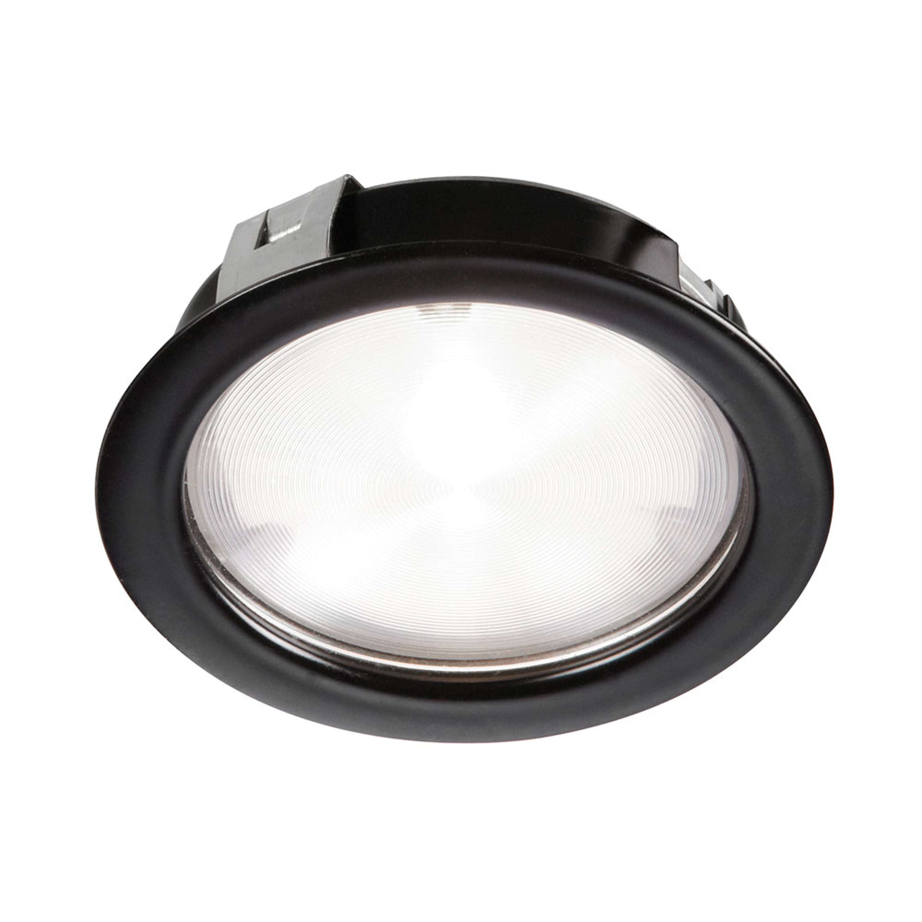 Dainolite LED - PLED-04-BK - Cree 4W 24VDC input 3000K, CRI80+, 40° beam Puck Light, Black - Black