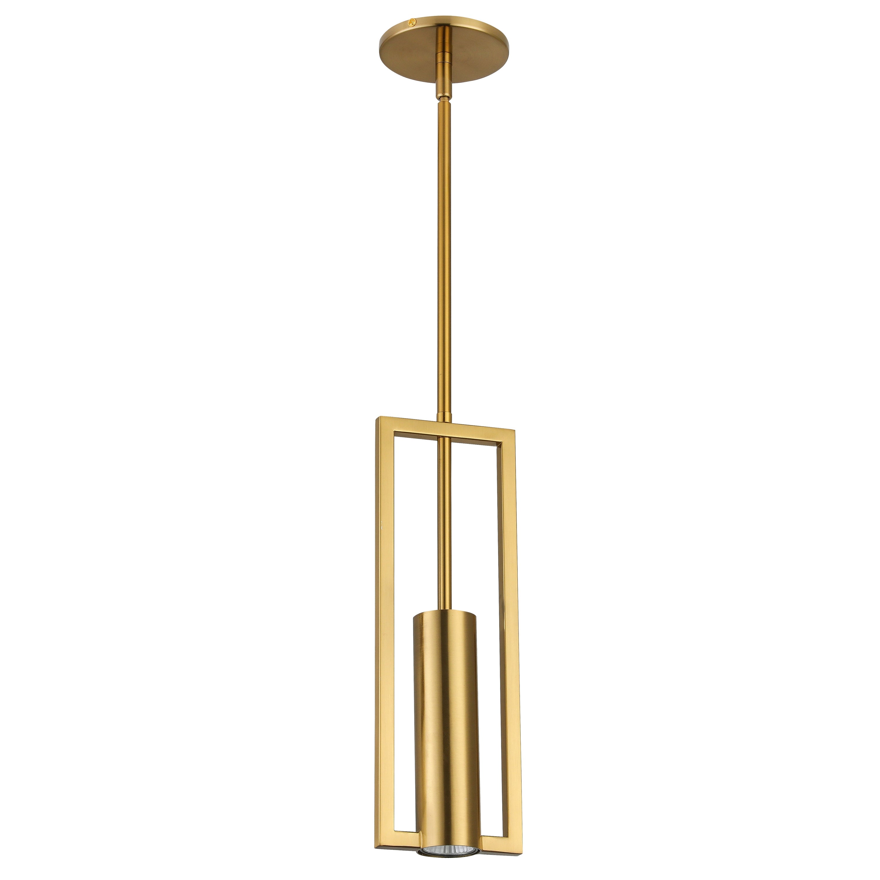 Dainolite Pauline - PLN-151P-AGB - 1 Light Pendant, Aged Brass - Aged Brass