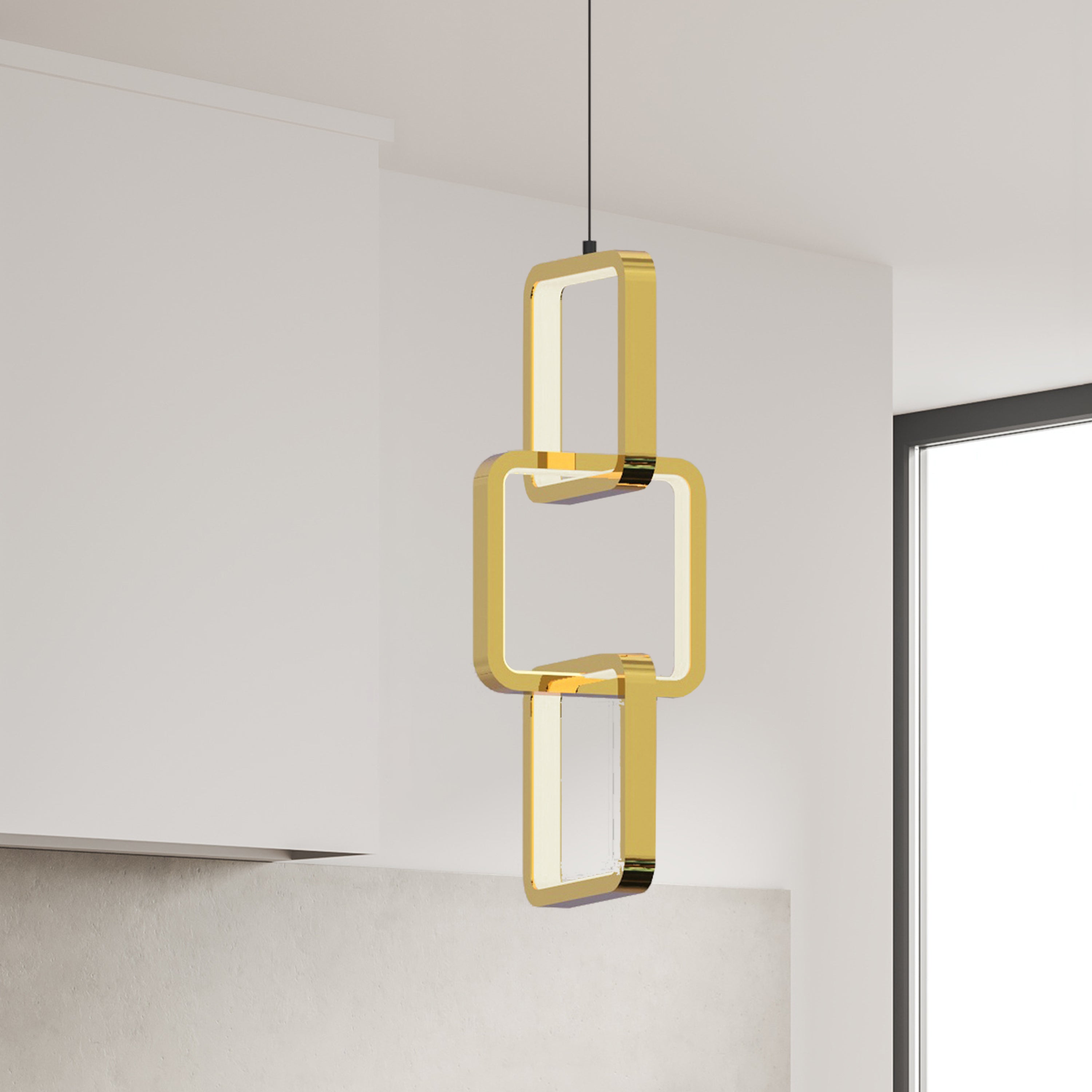 Dainolite Patsy - PTY-1522LEDP-AGB - 20W Pendant, Aged Brass w/ White Silicone Diffuser - Aged Brass