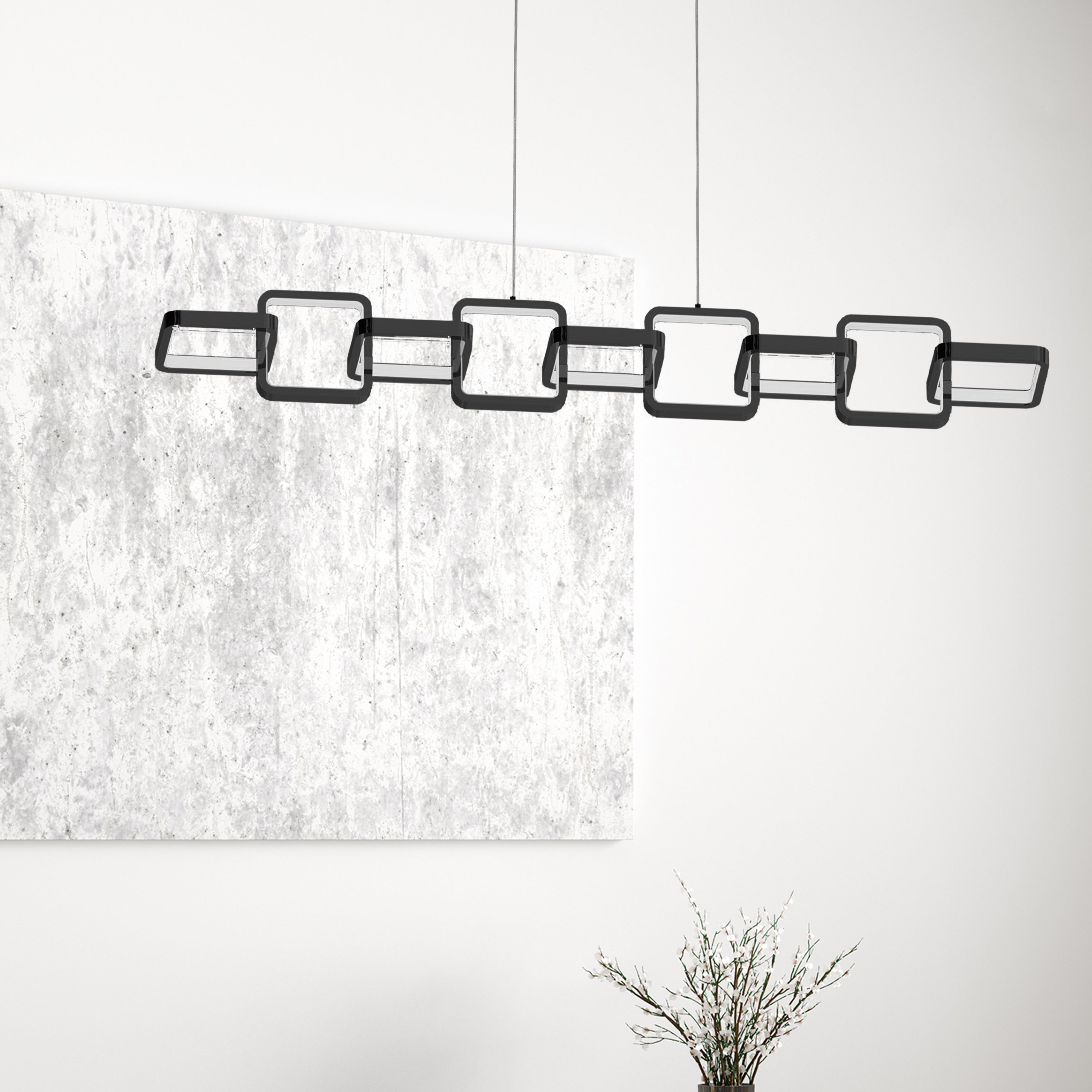 Dainolite Patsy - PTY-4359LEDHP-MB - 59W LED Patsy Pendant Matte Black - Matte Black