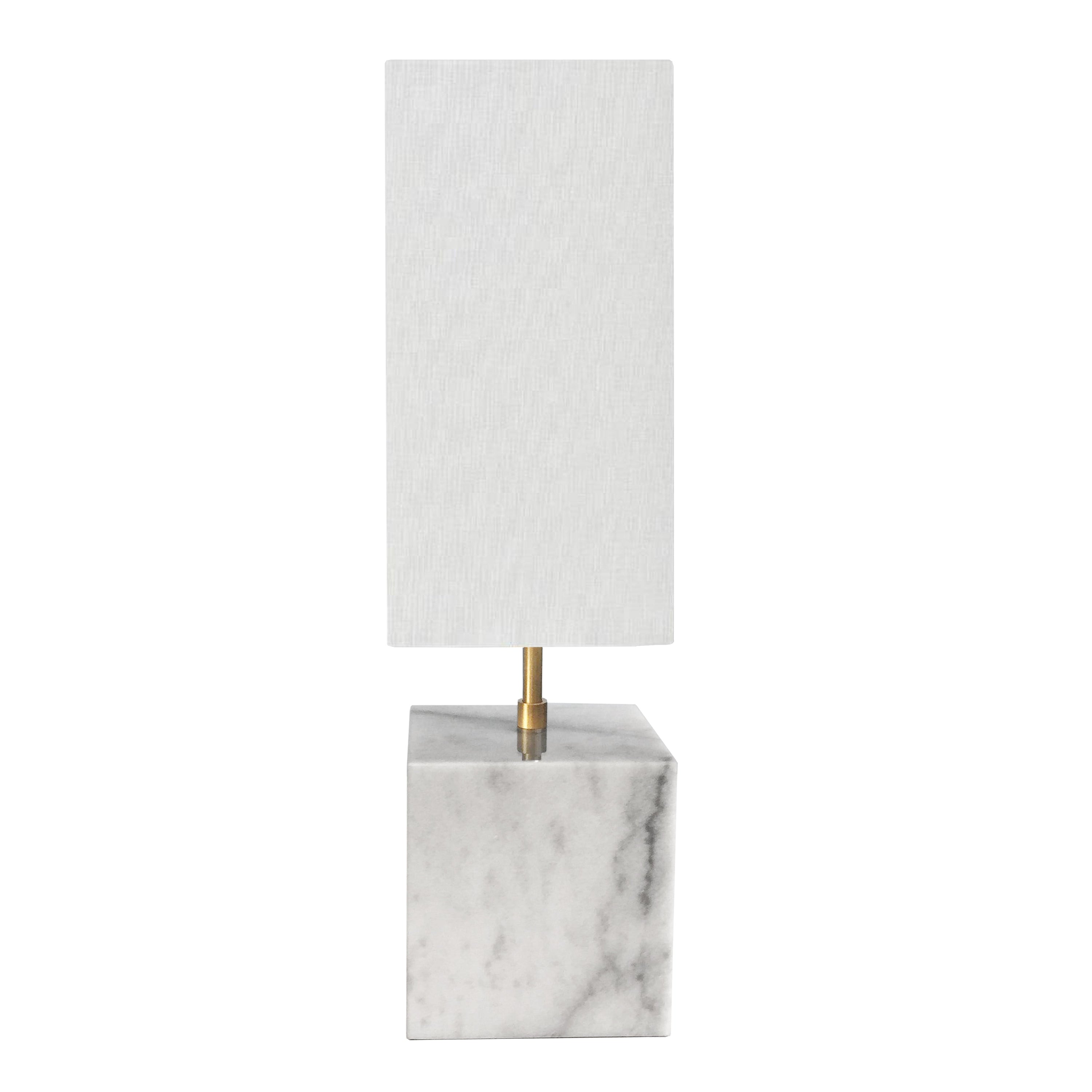 Dainolite Todd - TOD-221T-WH-AGB - 1 Light Table Lamp, White / Aged Brass White Shade - White