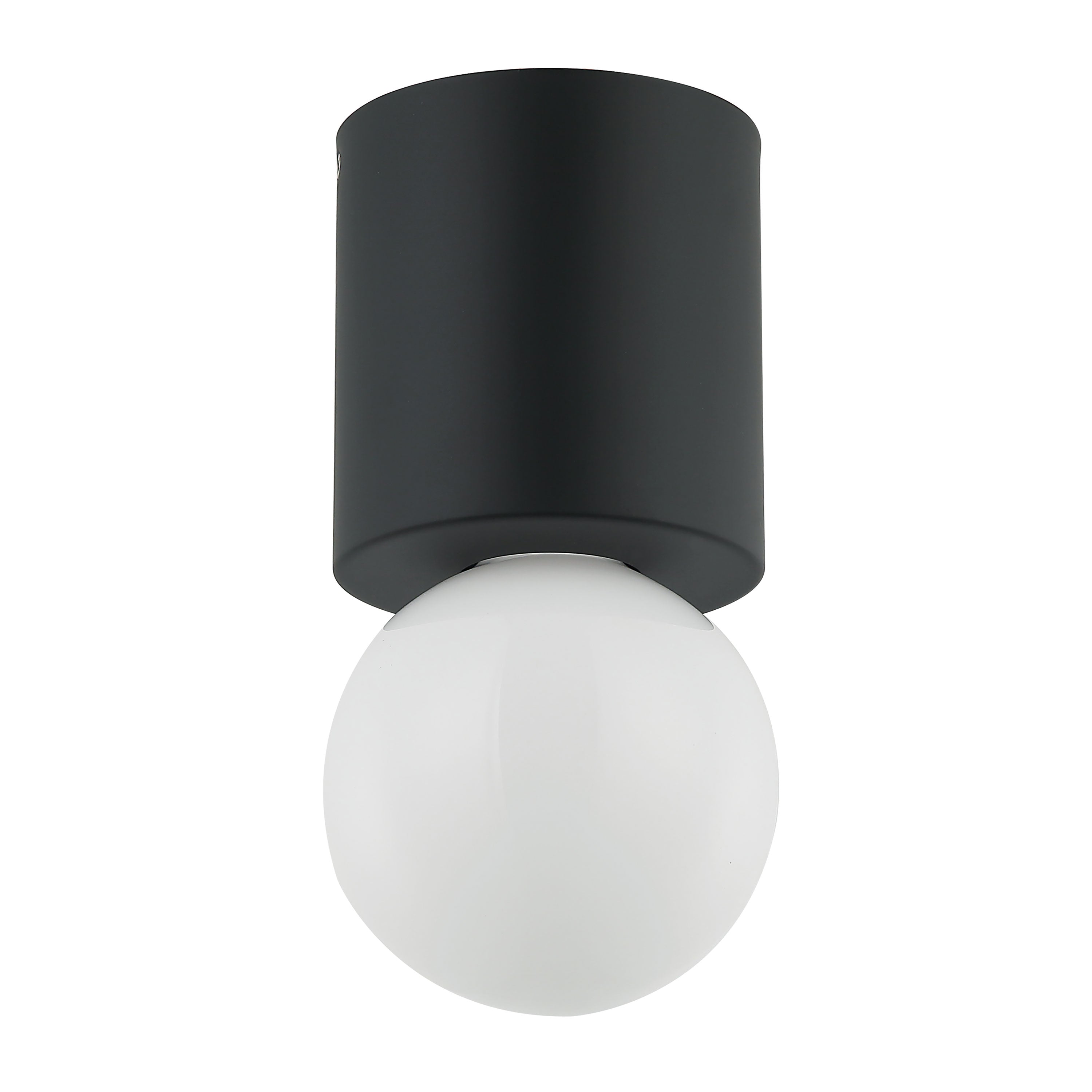 Dainolite Theron - TRN-51FH-MB - 1 Light Matte Black Flush Mount - Black