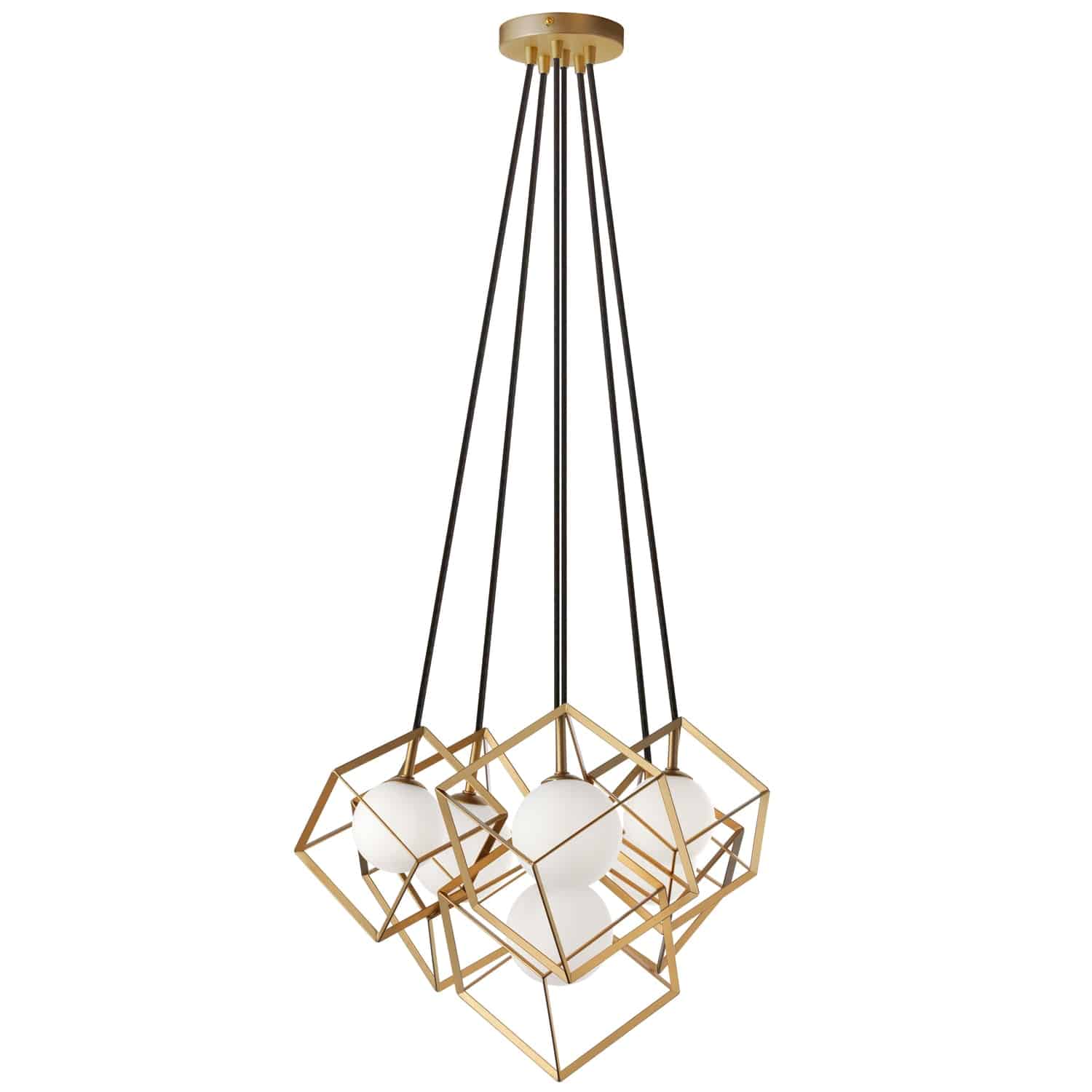 Dainolite Thomson - TSN-6P-GLD - 6 Light Pendant Gold Finish - Gold