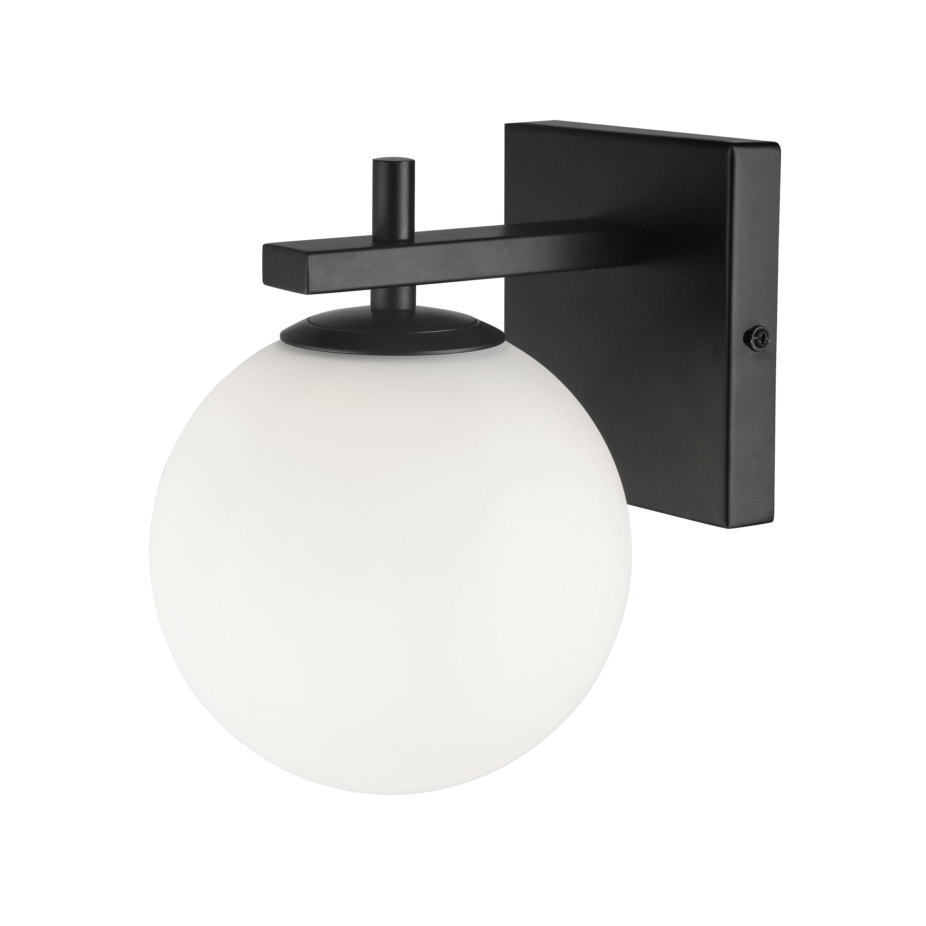 Dainolite Vivaldi - VAD-51W-MB - 1 Light Wall Sconce, Matte Black - Black