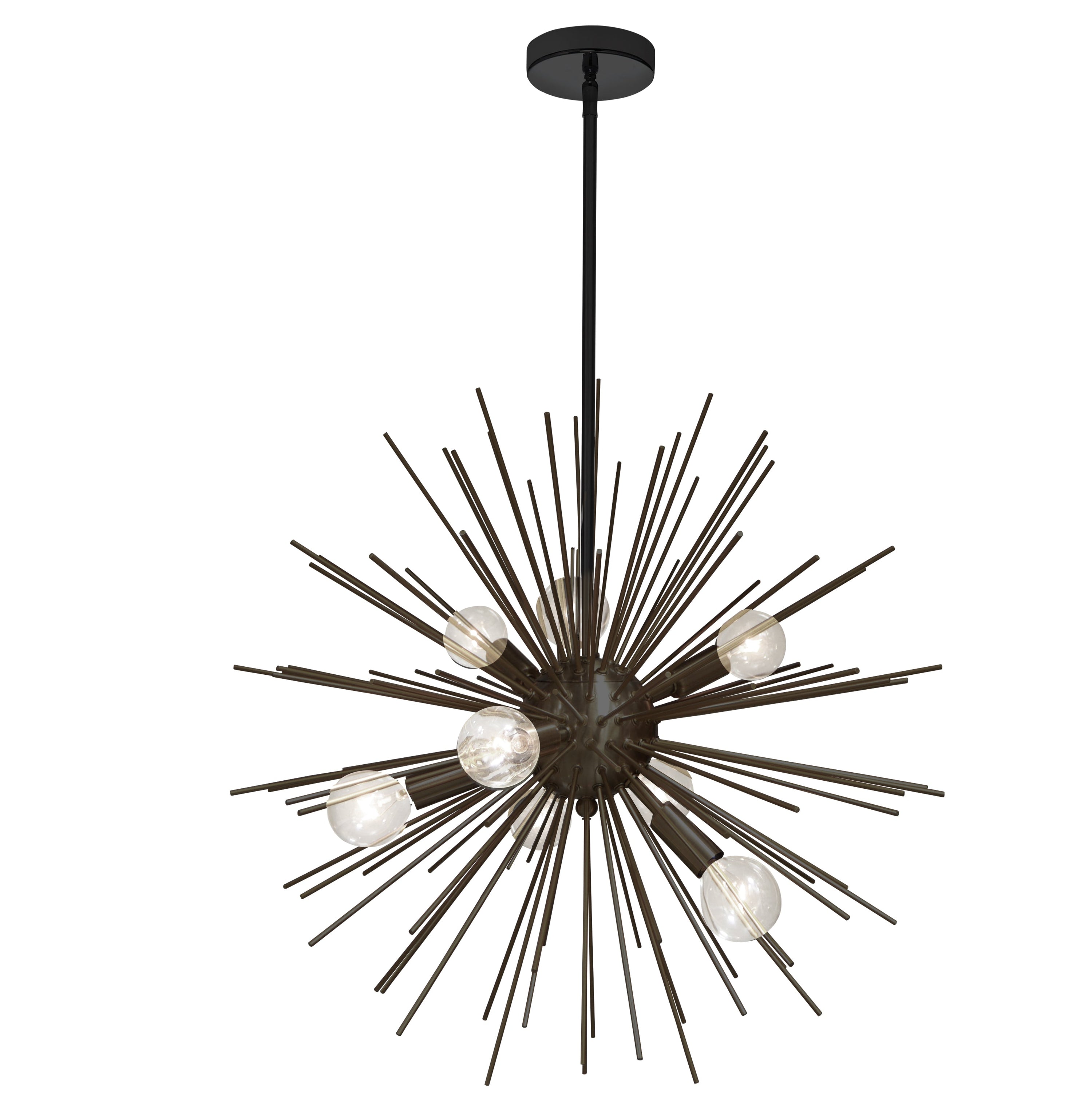 Dainolite Vega - VEG-248P-MB - 8 Light Modern Pendant, Matte Black - Black