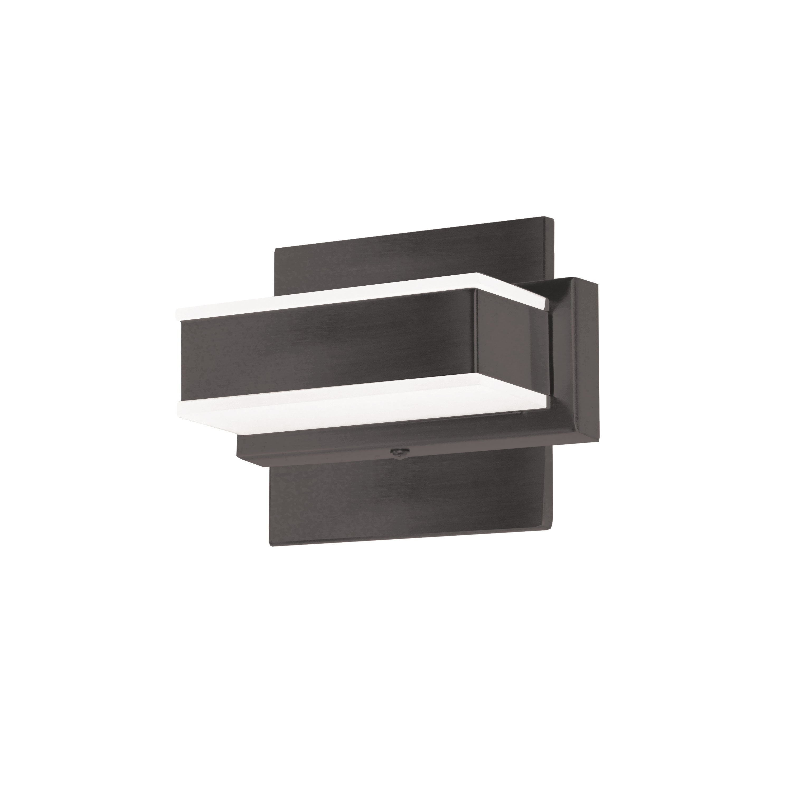 Dainolite Modern - VLD-215-1W-MB - 1 Light LED Wall Vanity Fixture, Matte Black Finish - Black