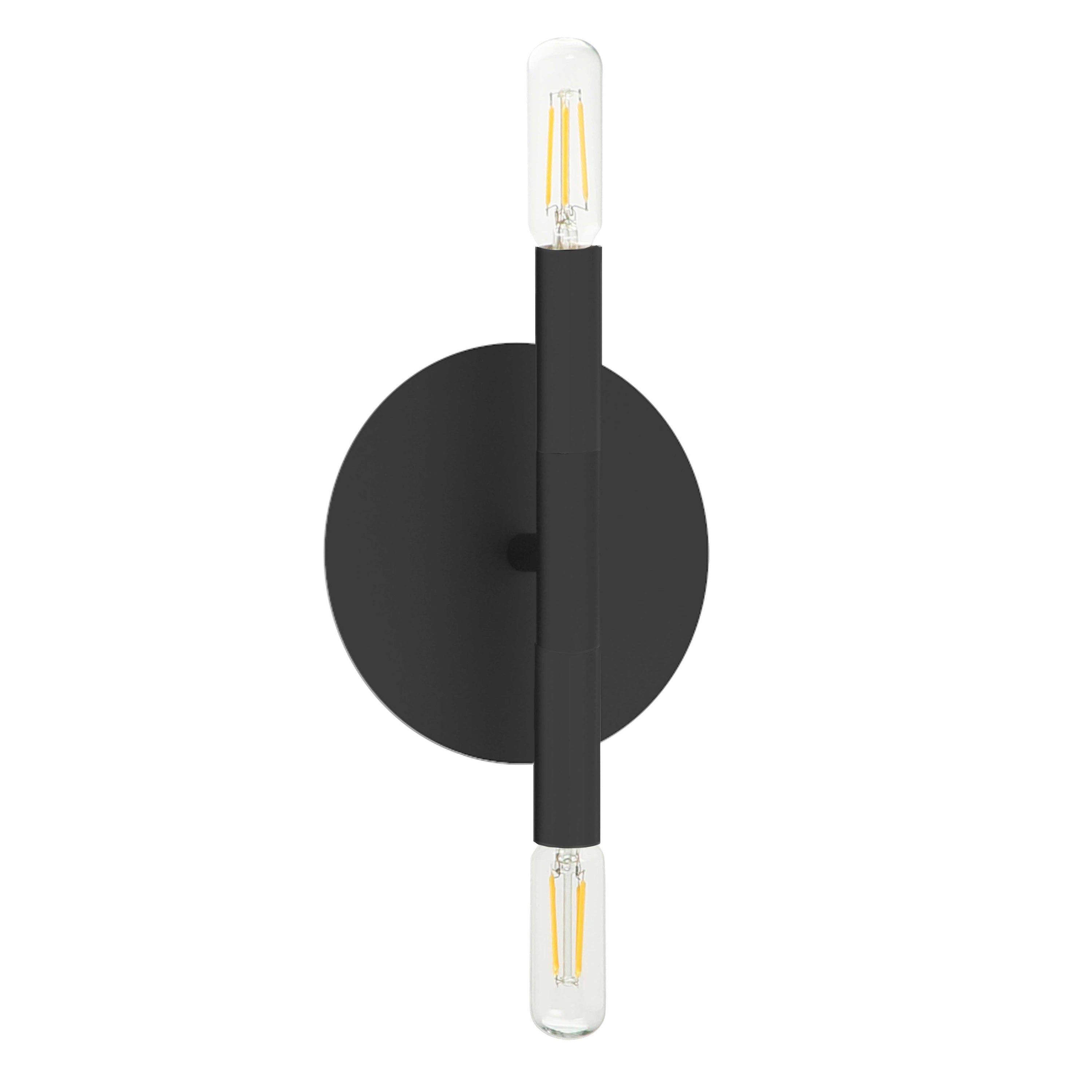 Dainolite Wand - WAN-132W-MB - 2 Light Wall Sconce, Matte Black - Black