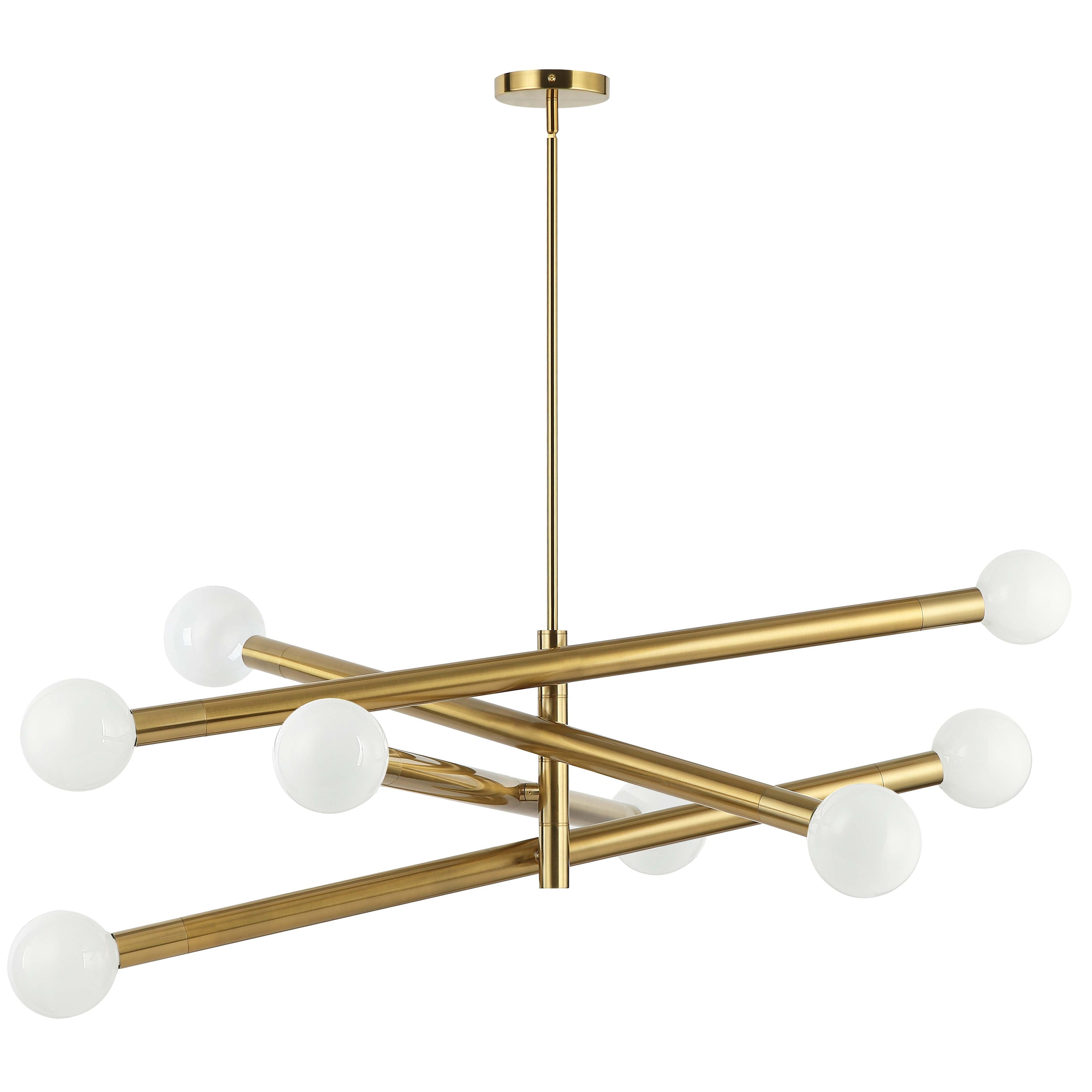 Dainolite WAN-398C-AGB 8 Light Incandescent Chandelier Aged Brass