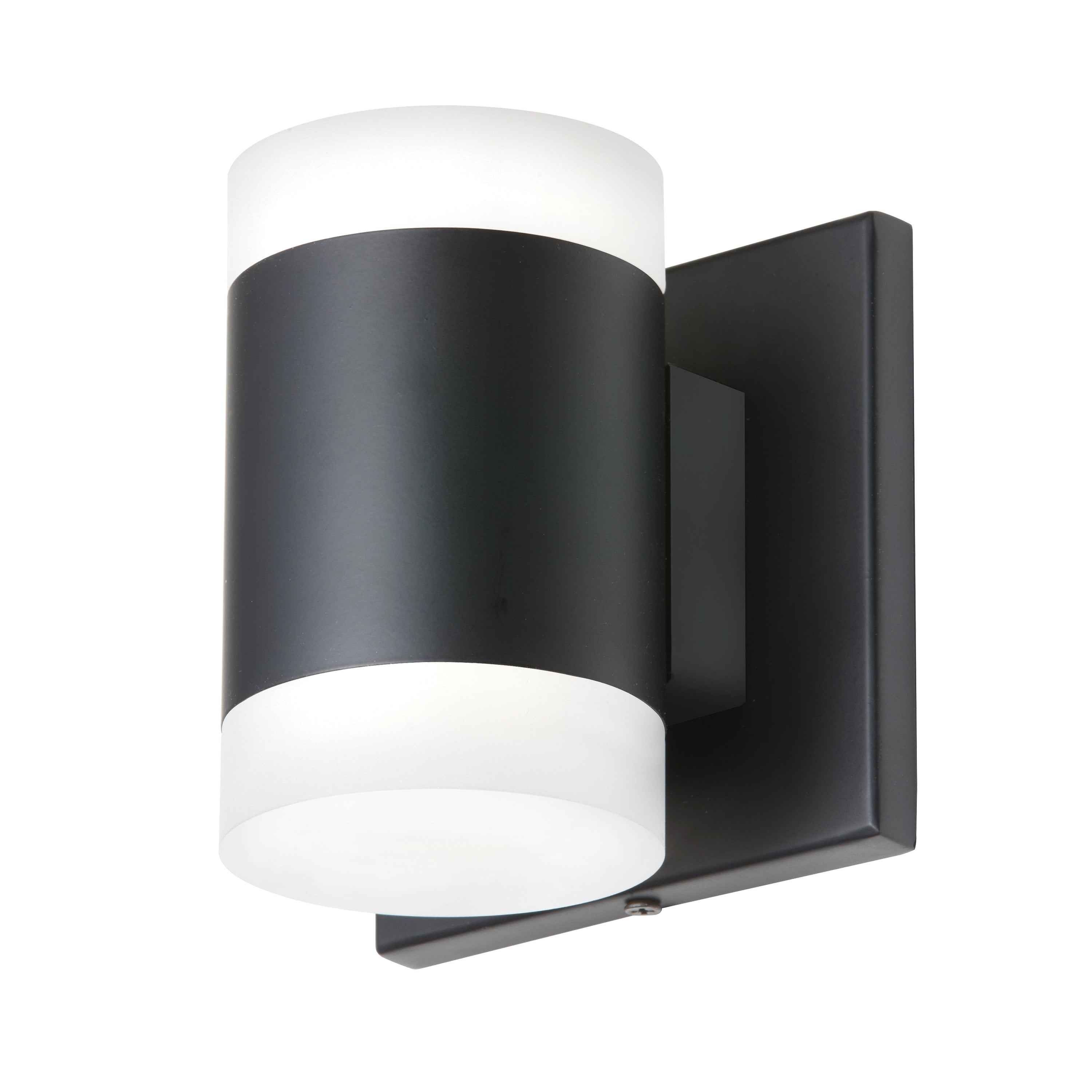 Dainolite Wilson - WLS-514LEDW-MB - 2 Light 14W Wall Sconce, Matte Black - Matte Black