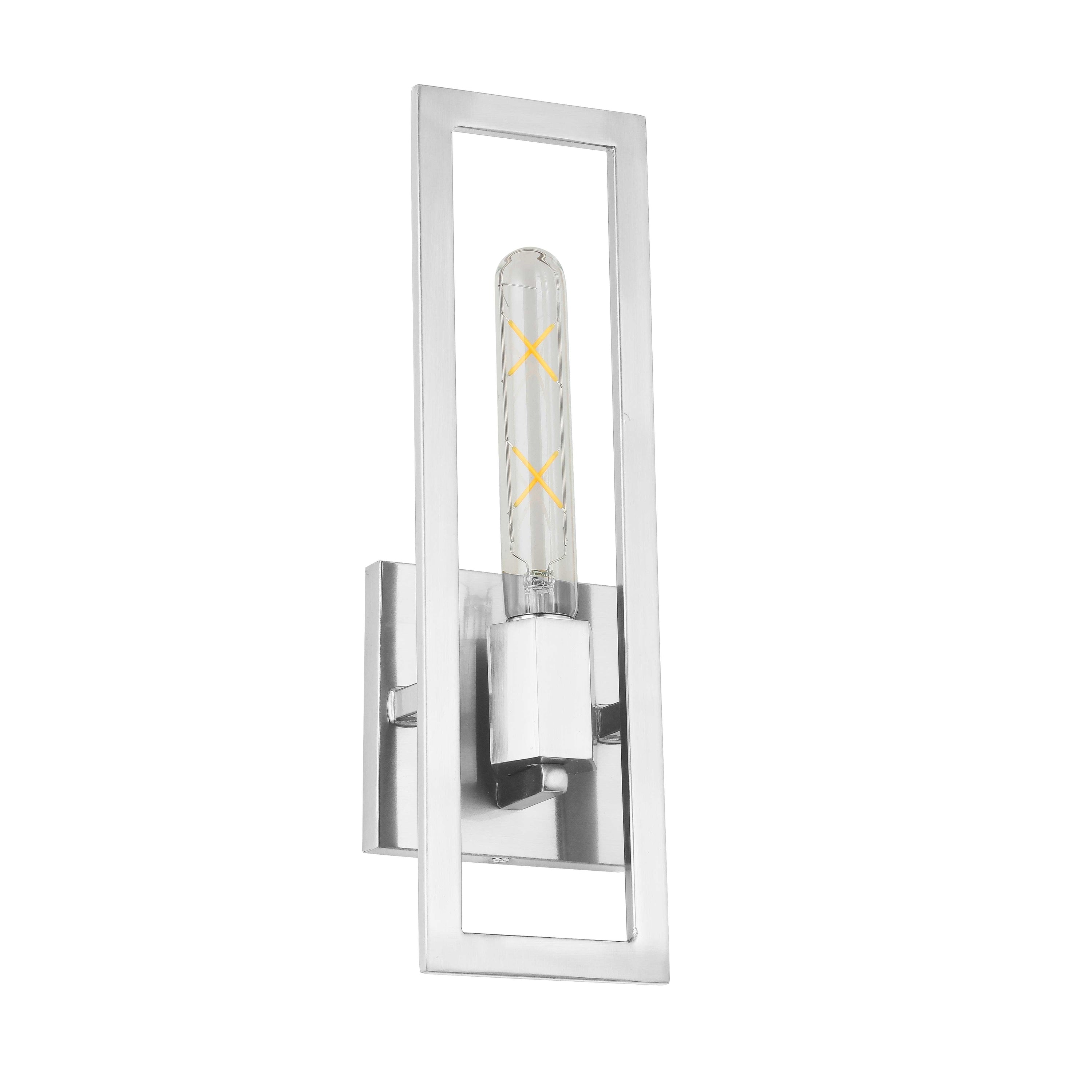 Dainolite Wisteria - WTS-141W-PC - 1 Light Wall Sconce, Polished Chrome - Polished Chrome